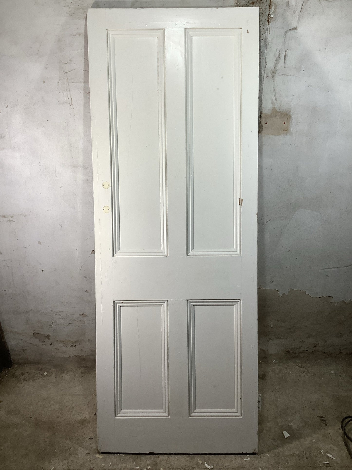 7th Pic Victorian Internal Painted  Pine Reclaimed Door