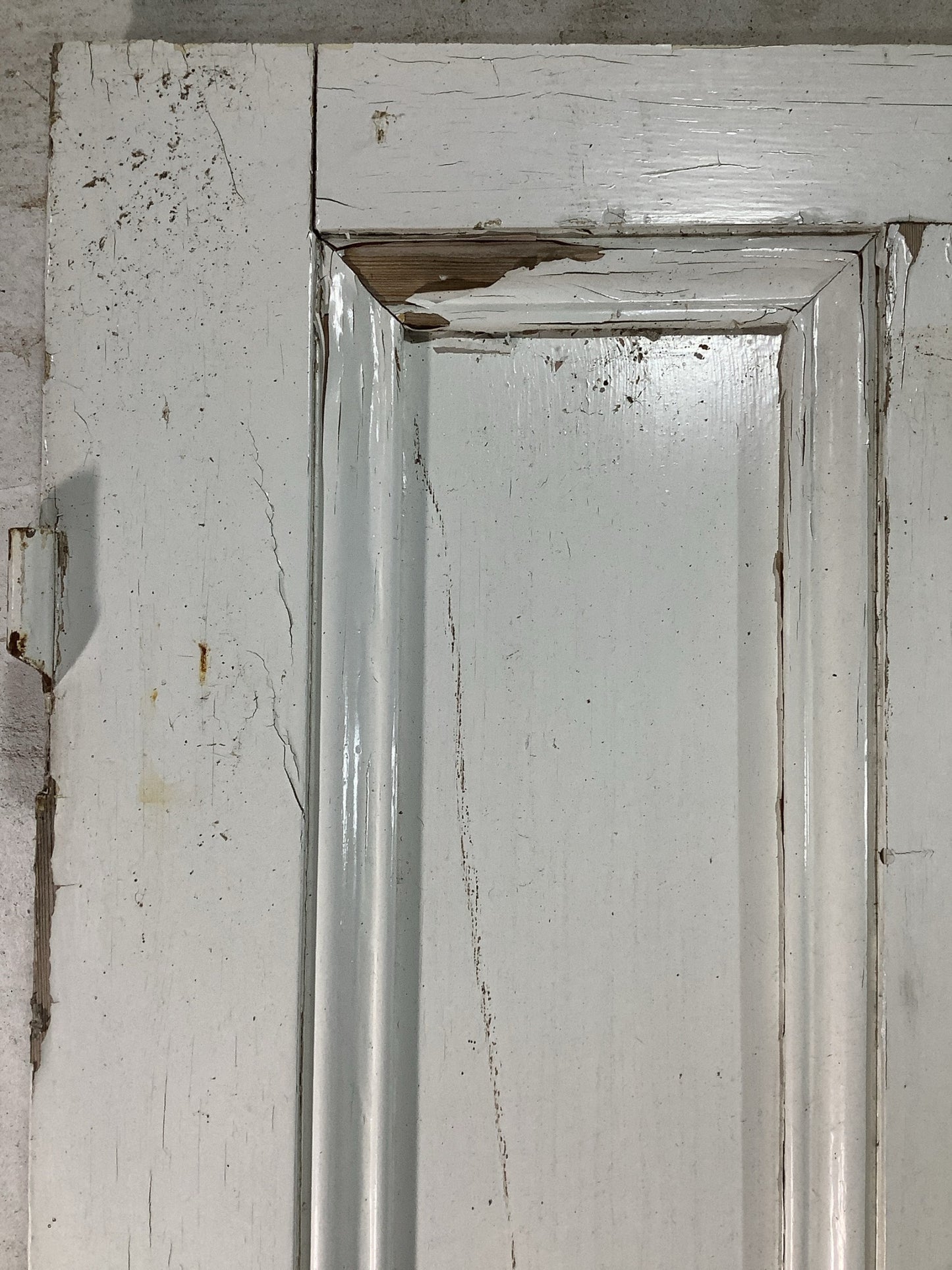 4th Pic Victorian Internal Painted  Pine Reclaimed Door