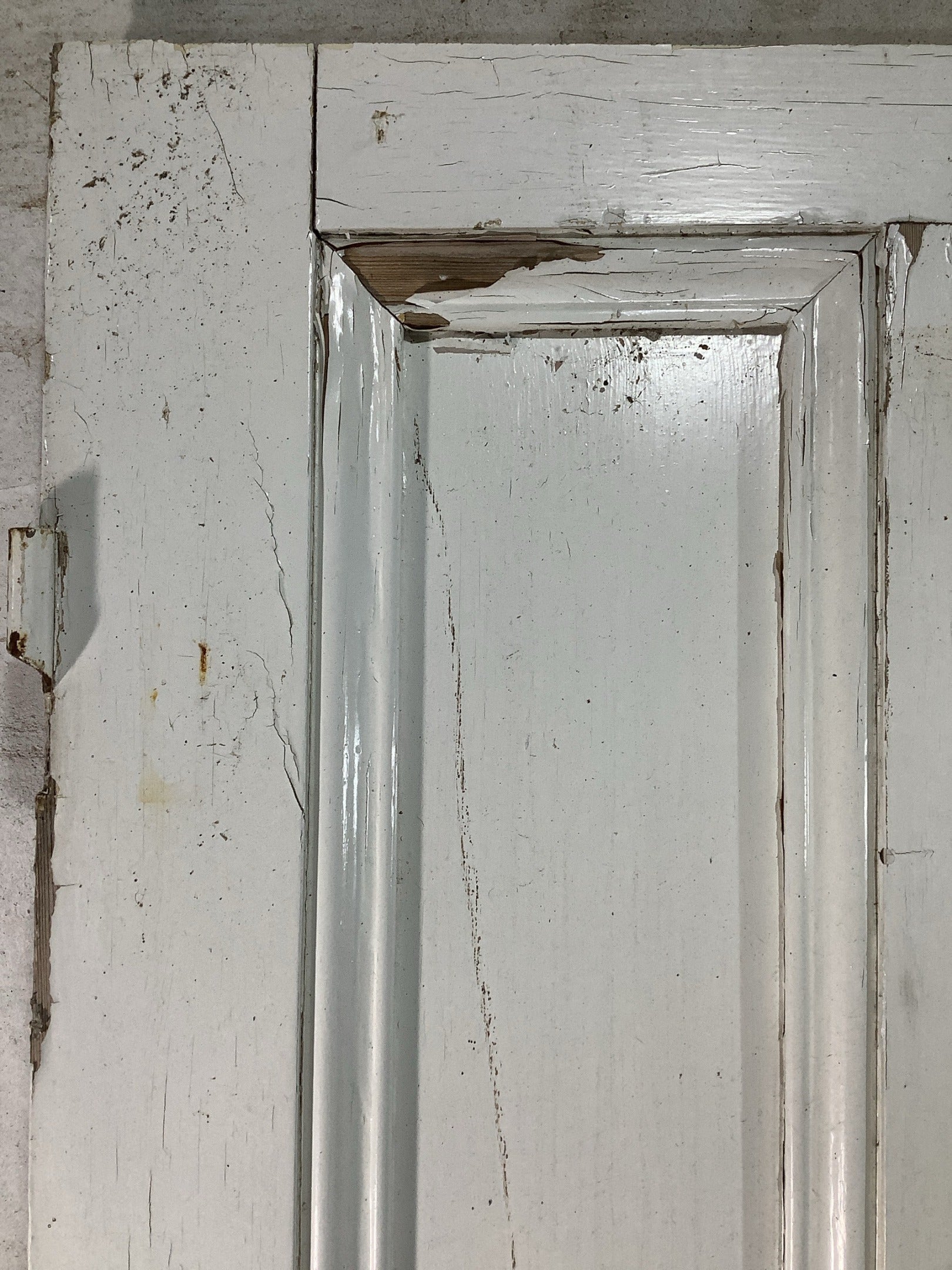 4th Pic Victorian Internal Painted  Pine Reclaimed Door