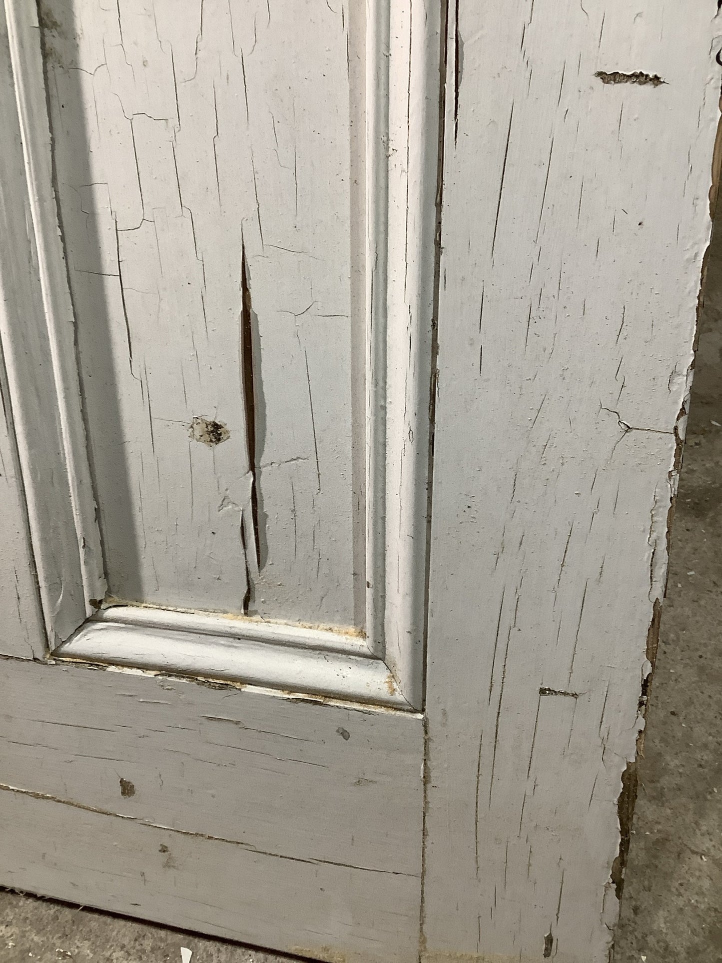 12th Pic Victorian Internal Painted  Pine Reclaimed Door