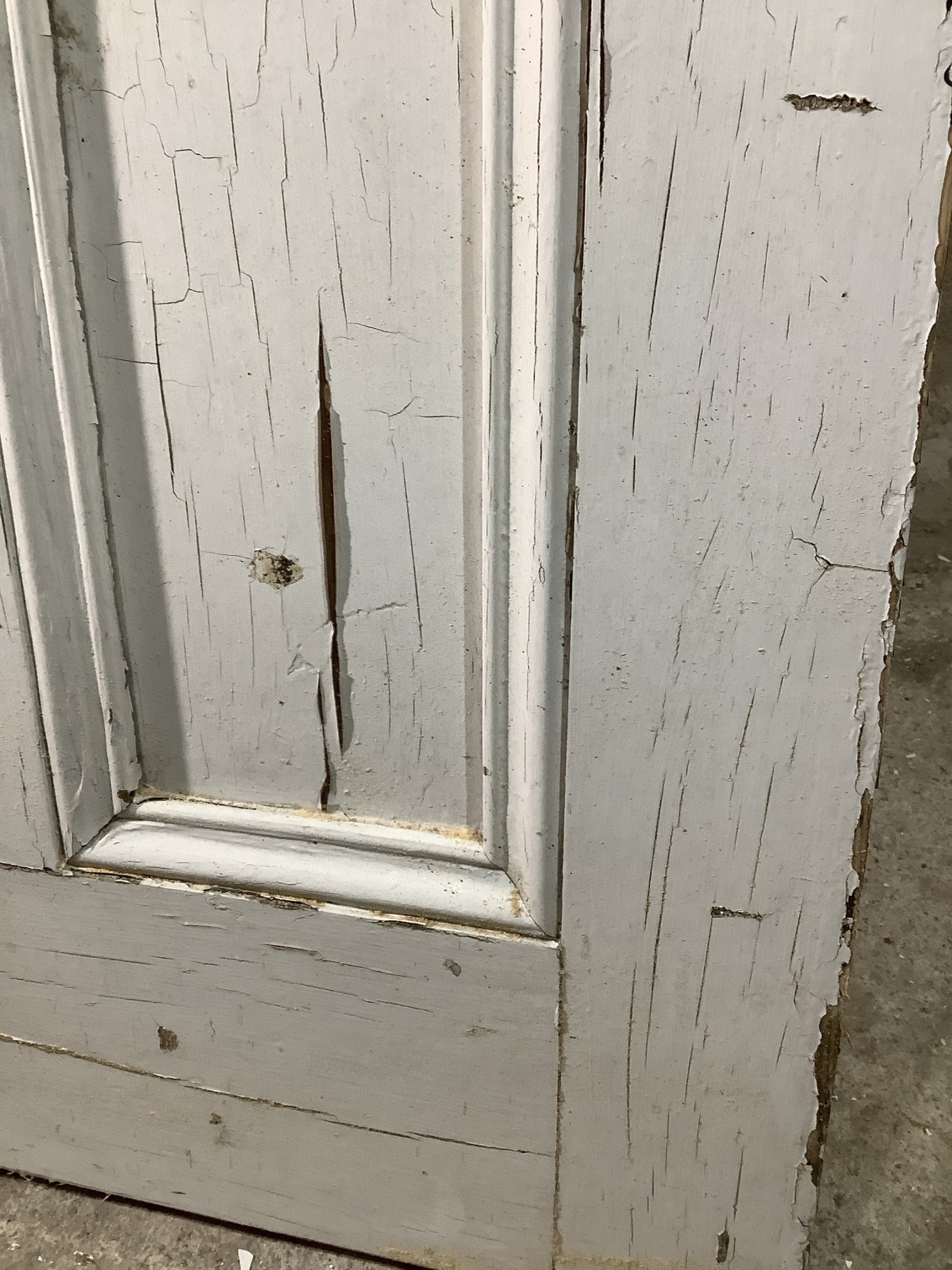 12th Pic Victorian Internal Painted  Pine Reclaimed Door