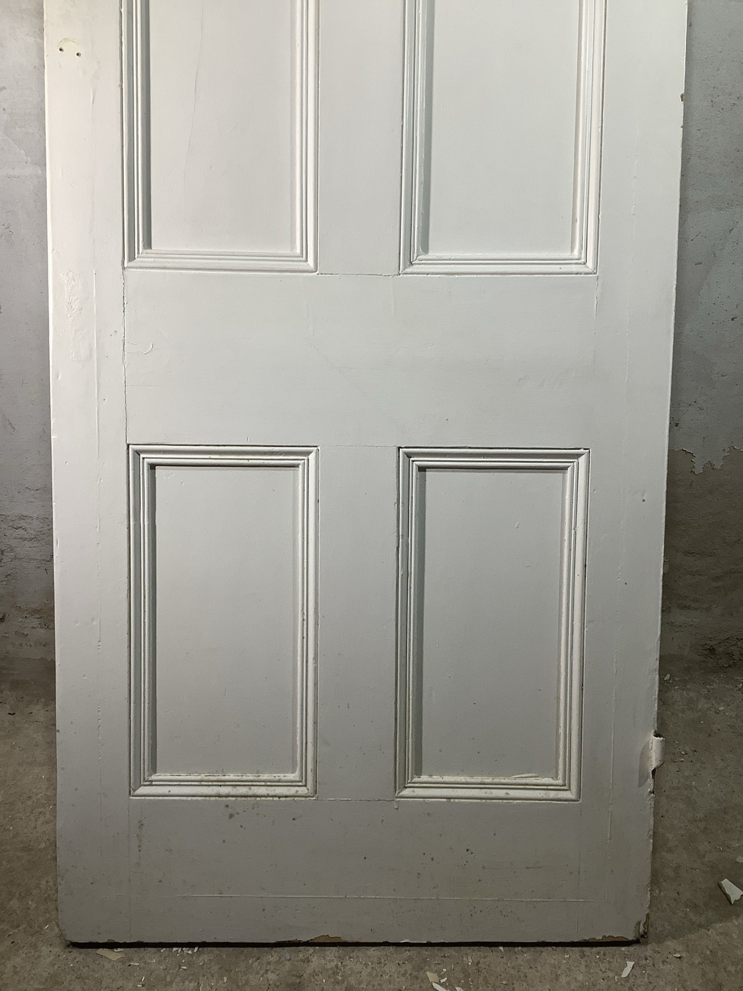 3rd Pic Victorian Internal Painted  Pine Reclaimed Door