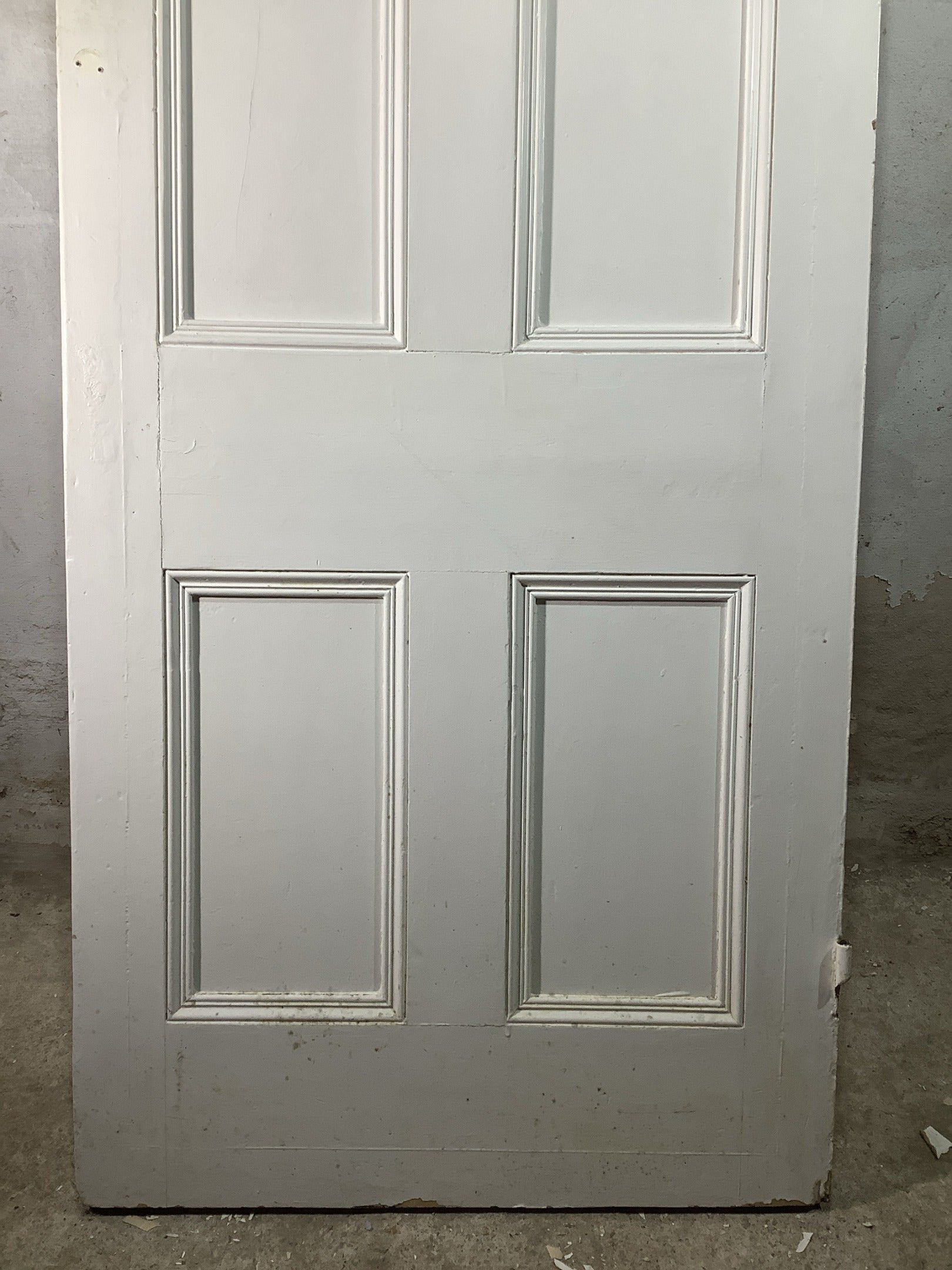3rd Pic Victorian Internal Painted  Pine Reclaimed Door