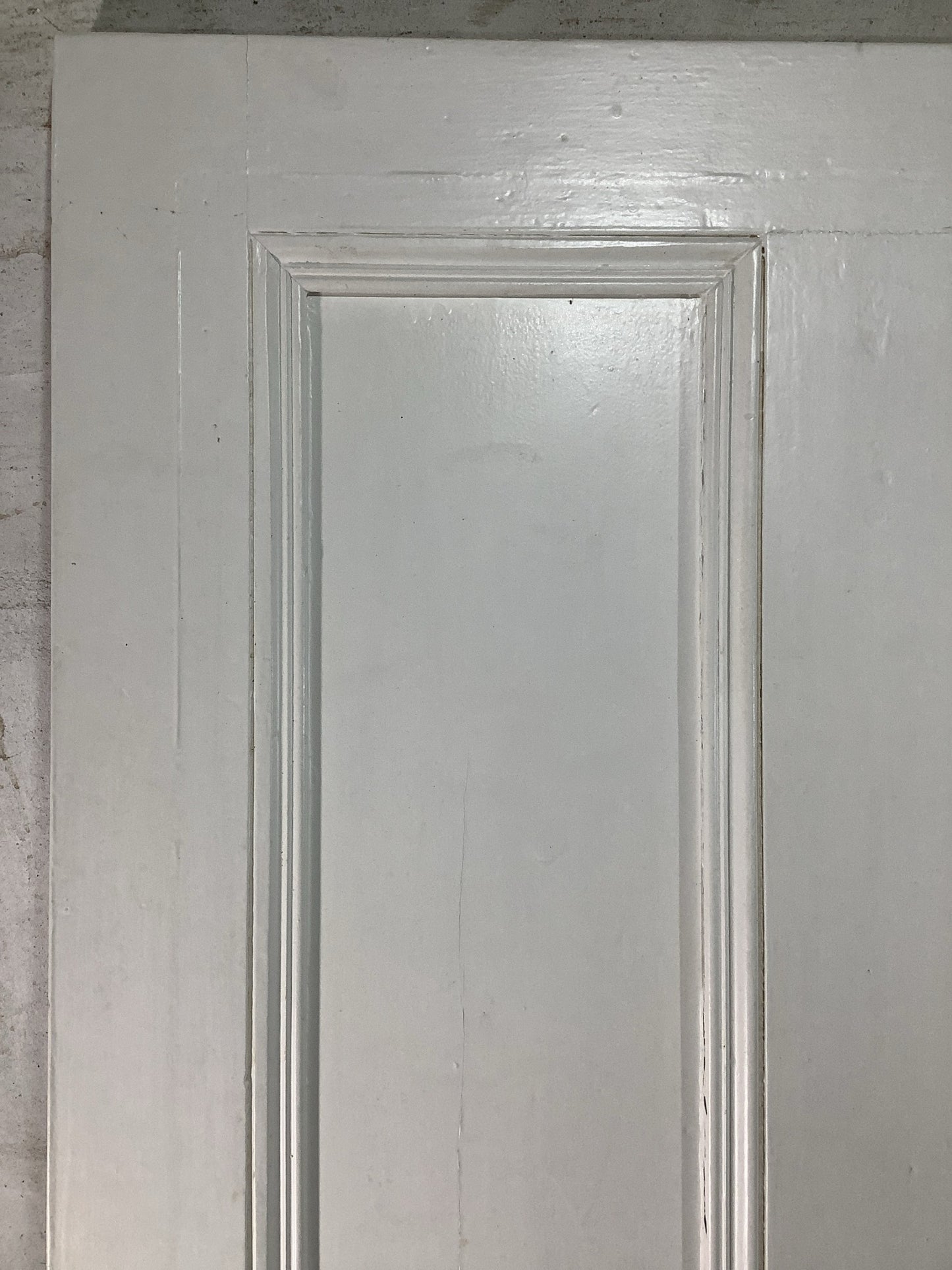 4th Pic Victorian Internal Painted  Pine Reclaimed Door