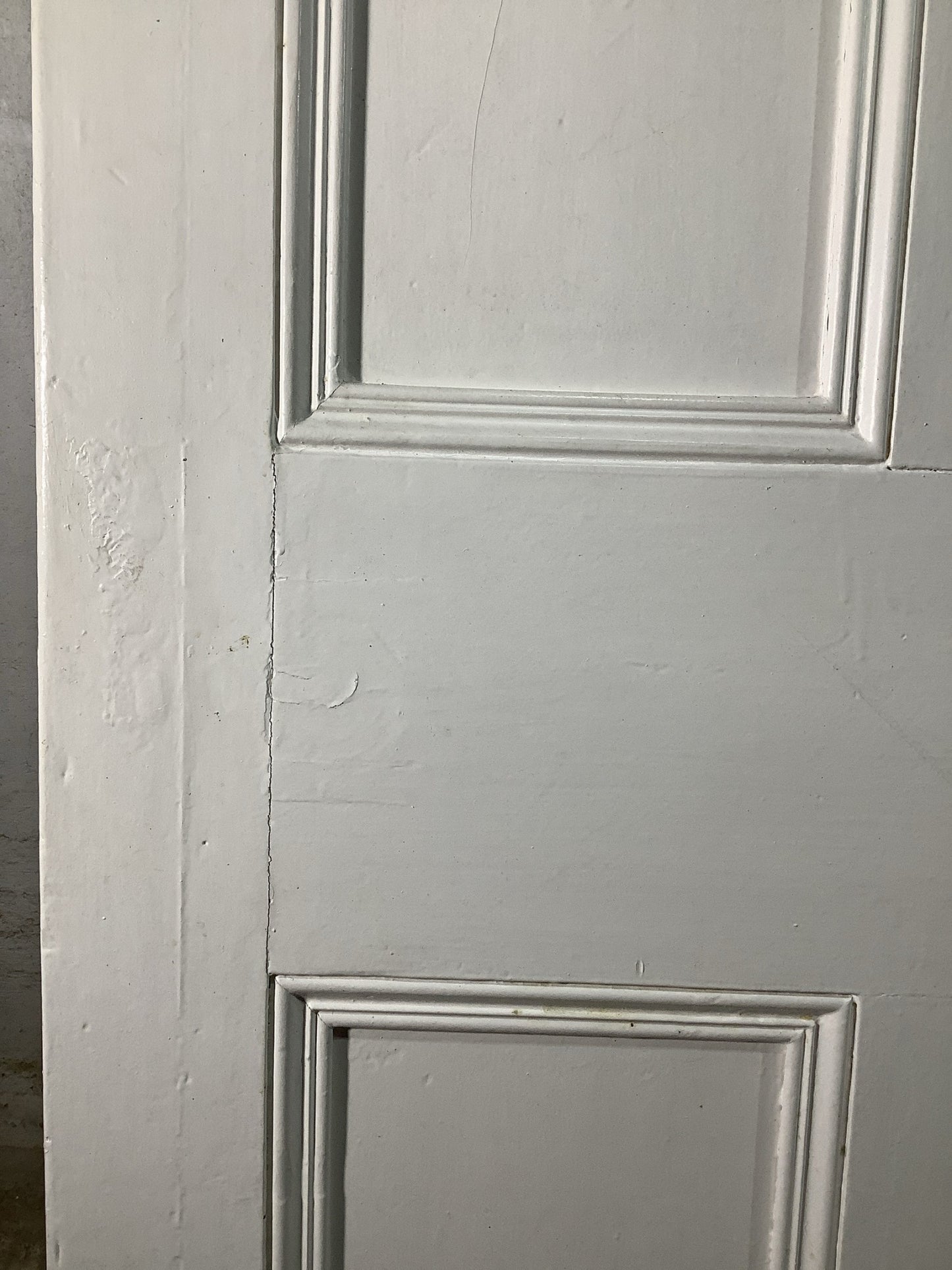 5th Pic Victorian Internal Painted  Pine Reclaimed Door