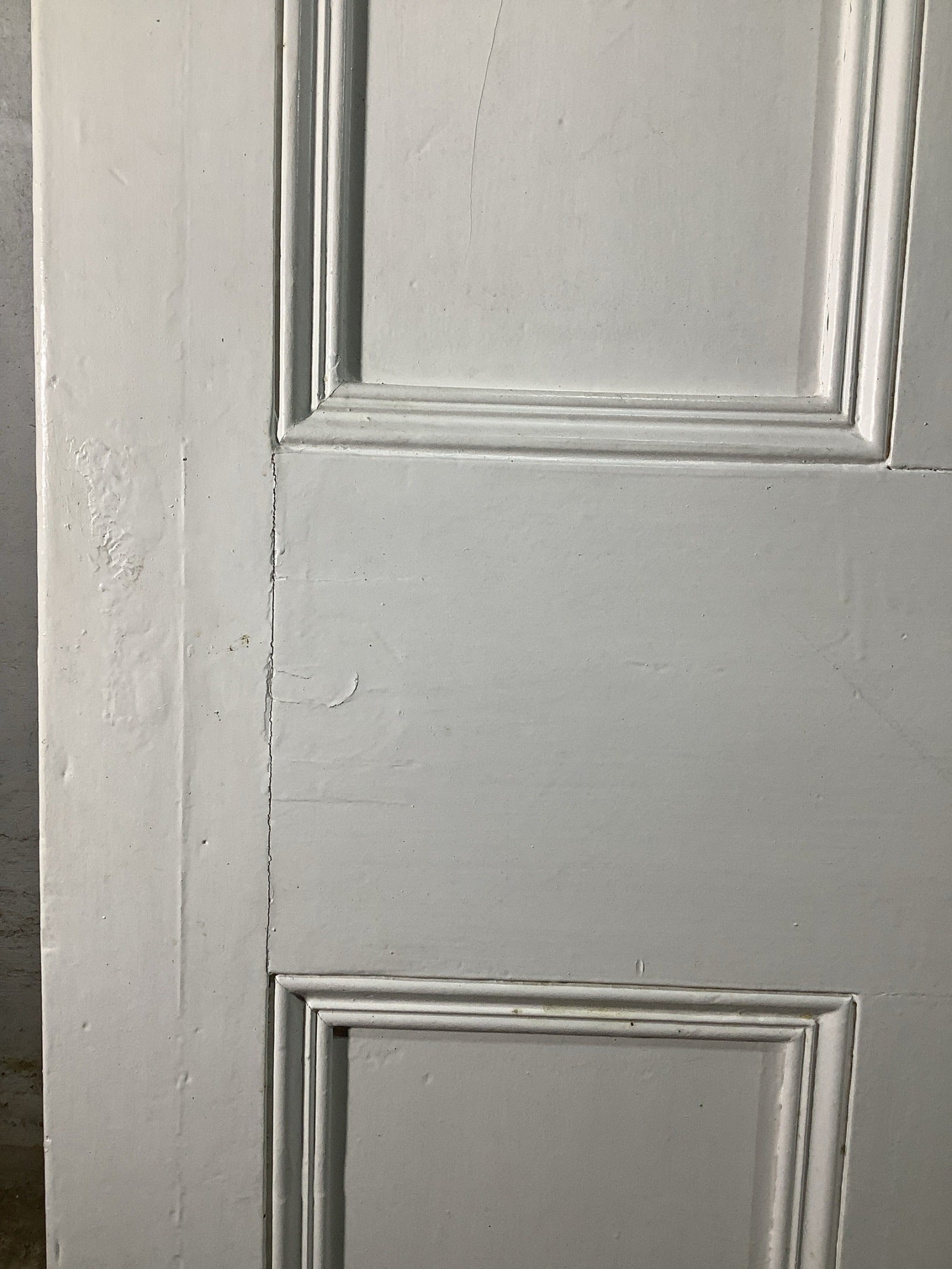 5th Pic Victorian Internal Painted  Pine Reclaimed Door