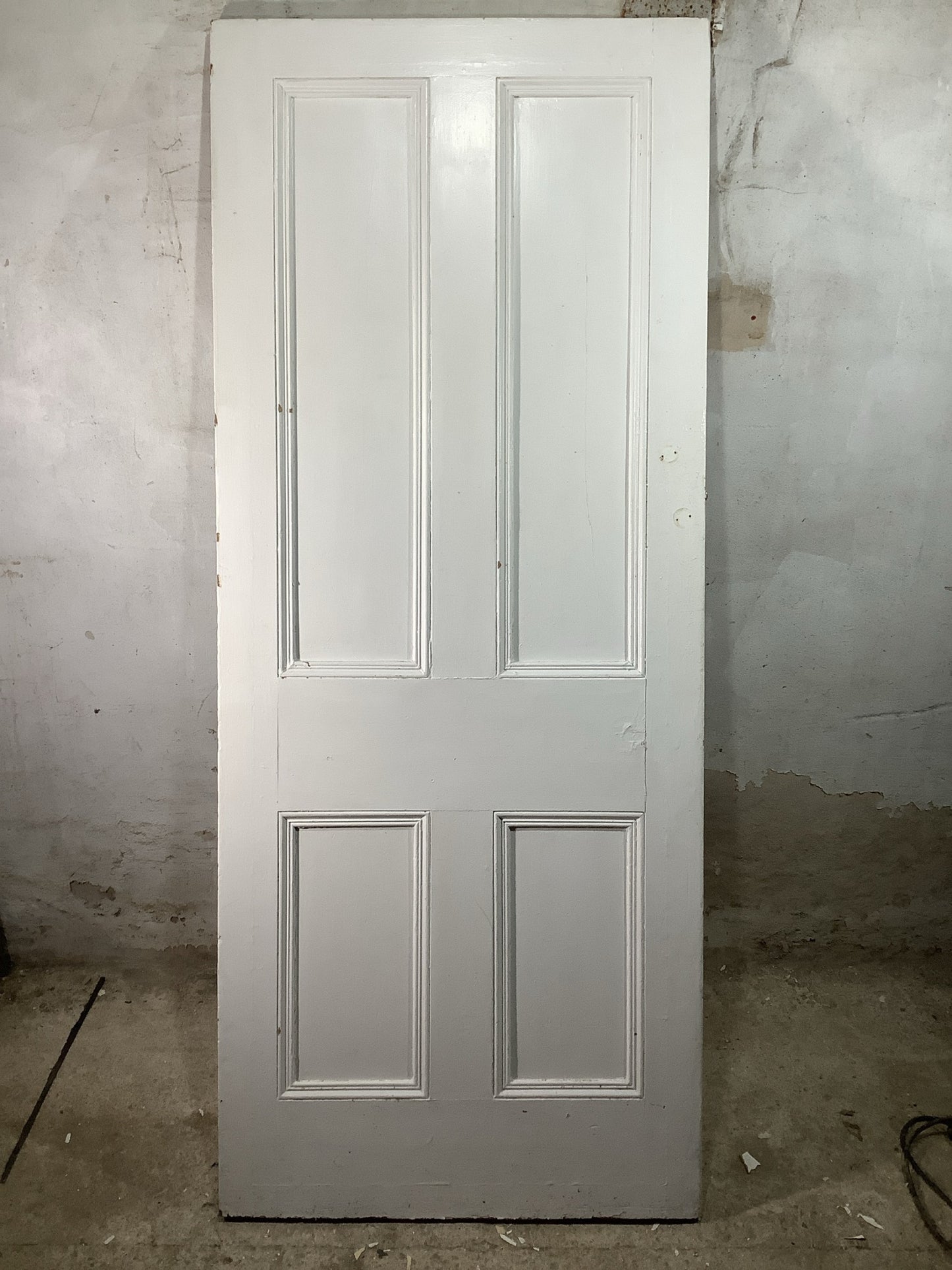 7th Pic Victorian Internal Painted  Pine Reclaimed Door