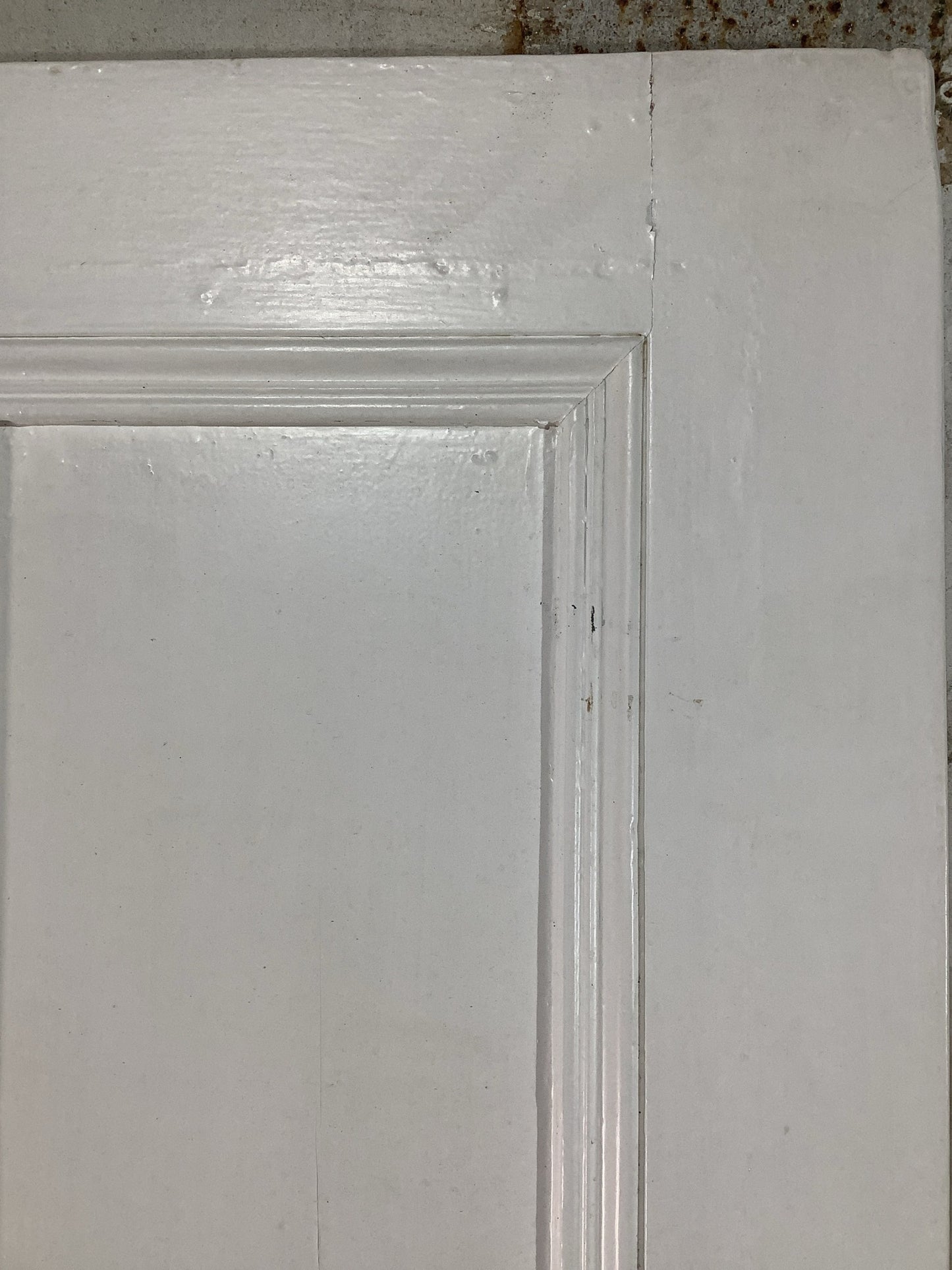 11th Pic Victorian Internal Painted  Pine Reclaimed Door
