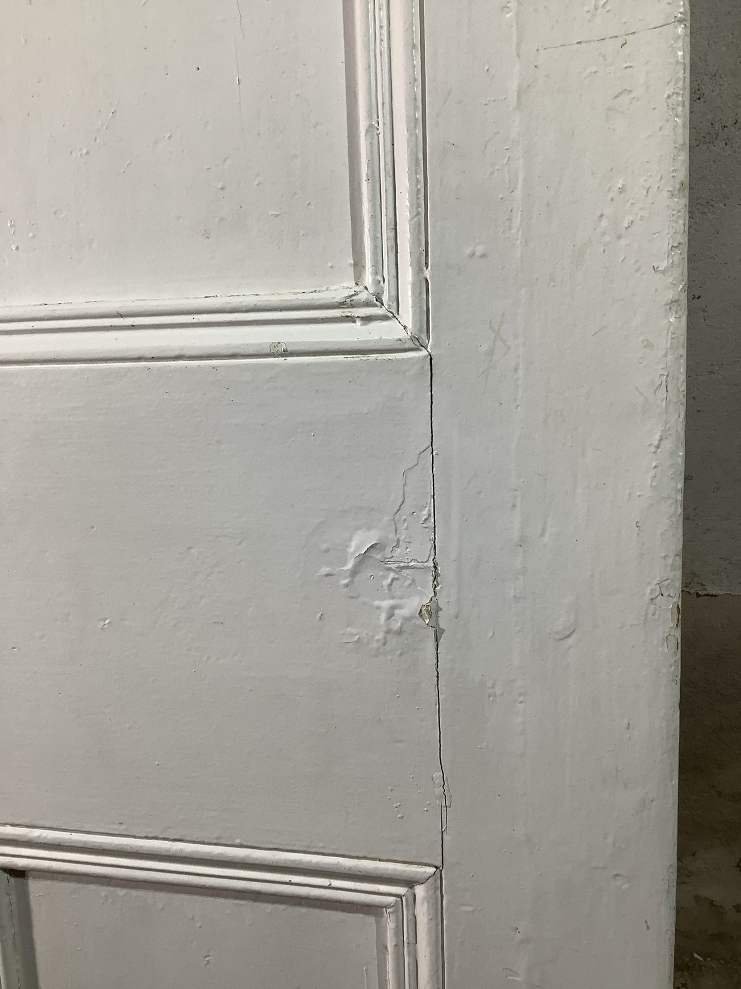 12th Pic Victorian Internal Painted  Pine Reclaimed Door