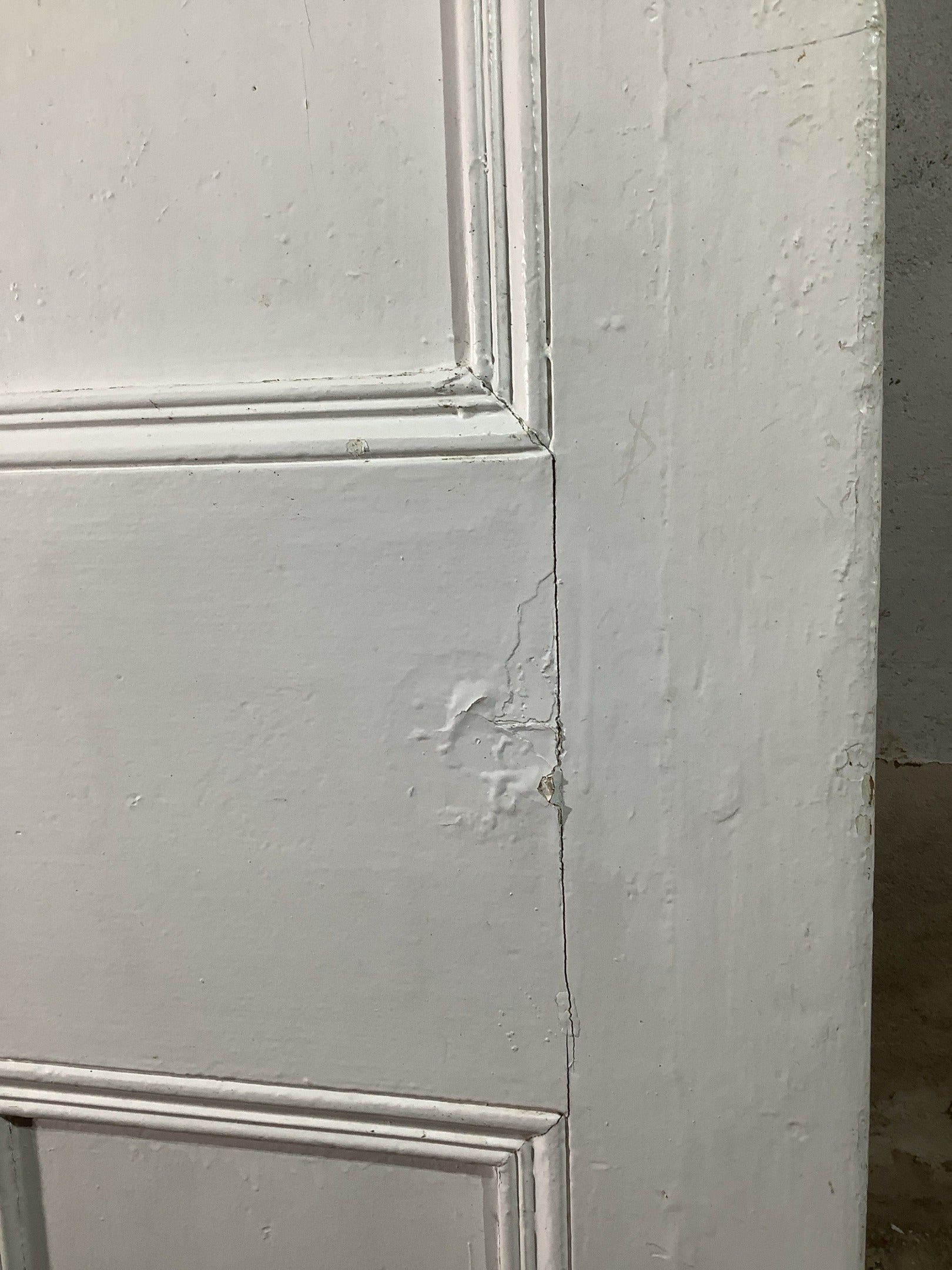 12th Pic Victorian Internal Painted  Pine Reclaimed Door