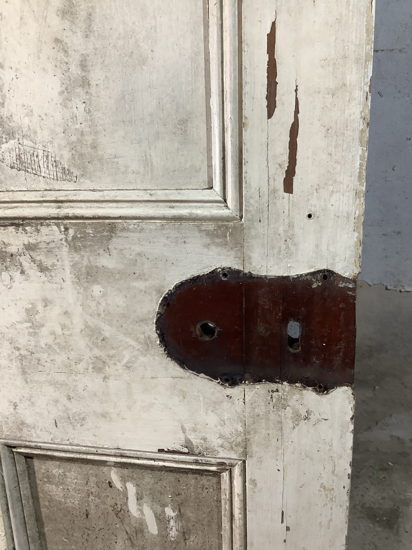 4th Pic Victorian Internal Painted  Pine Reclaimed Door