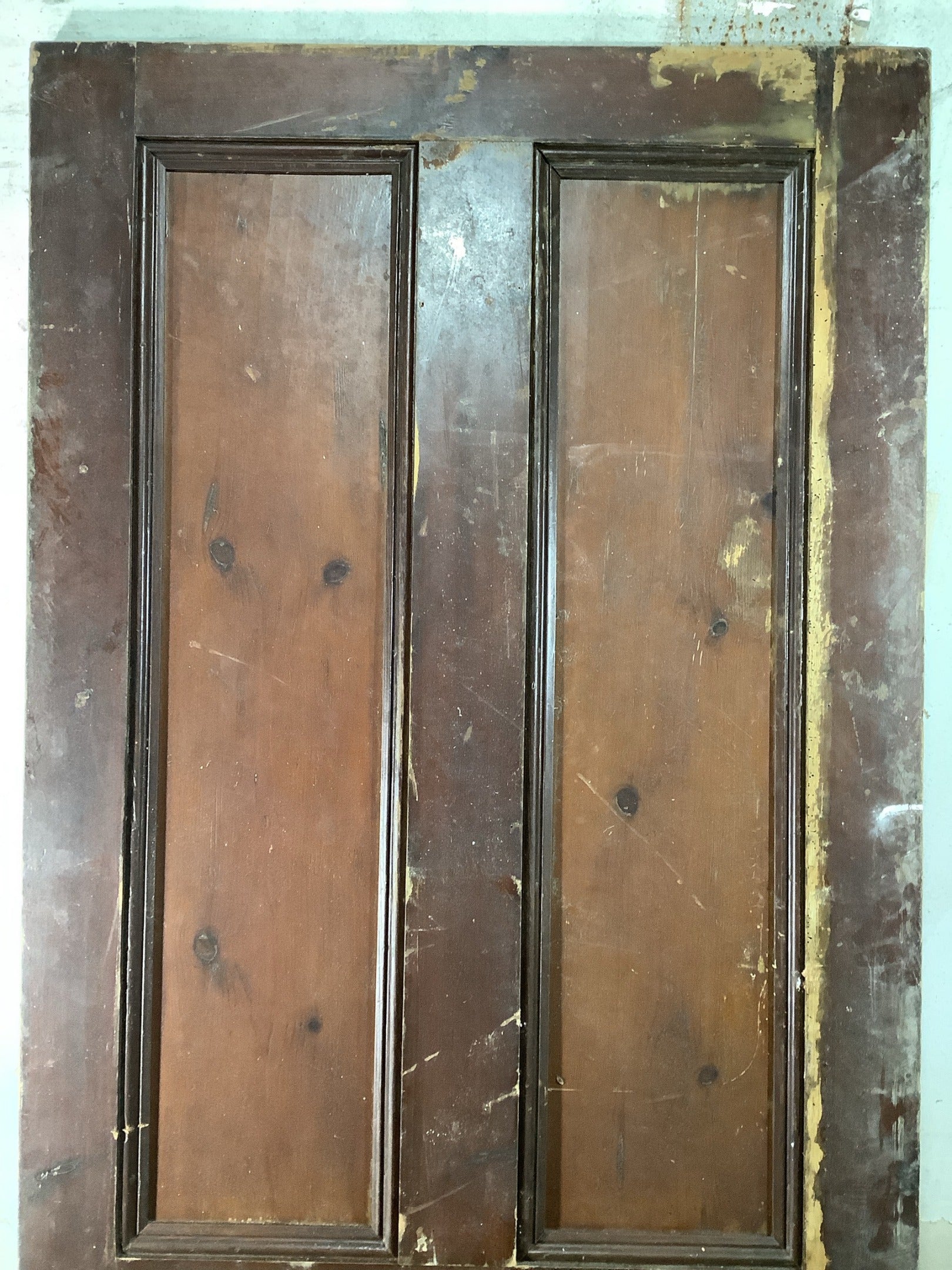 8th Pic Victorian Internal Painted  Pine Reclaimed Door