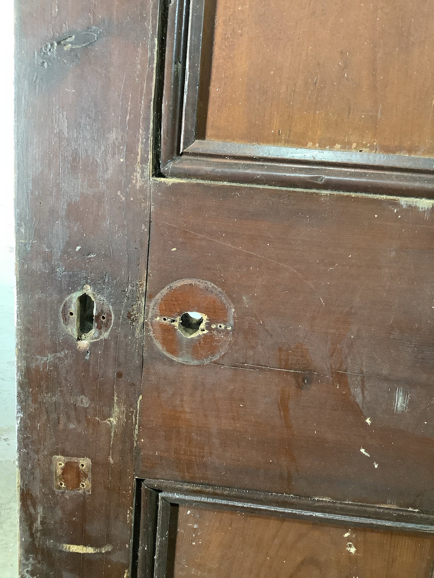 11th Pic Victorian Internal Painted  Pine Reclaimed Door