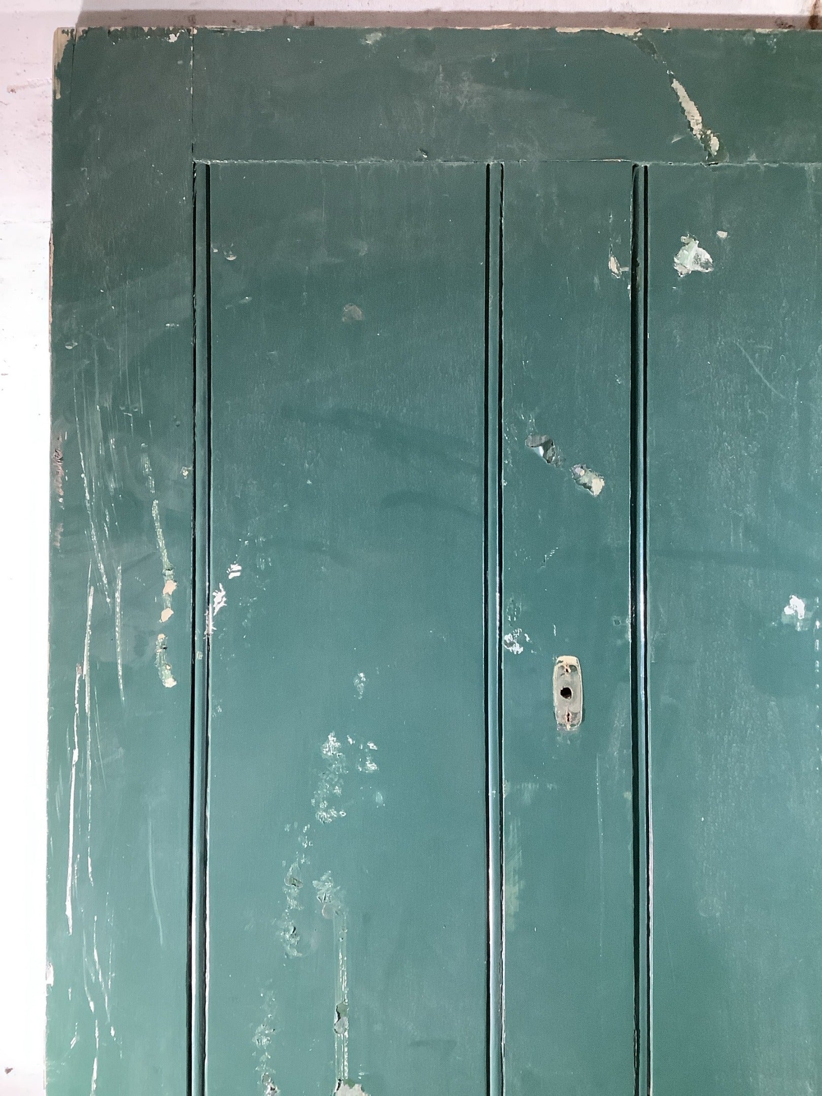 2nd Pic Victorian Internal Painted  Pine Reclaimed Door