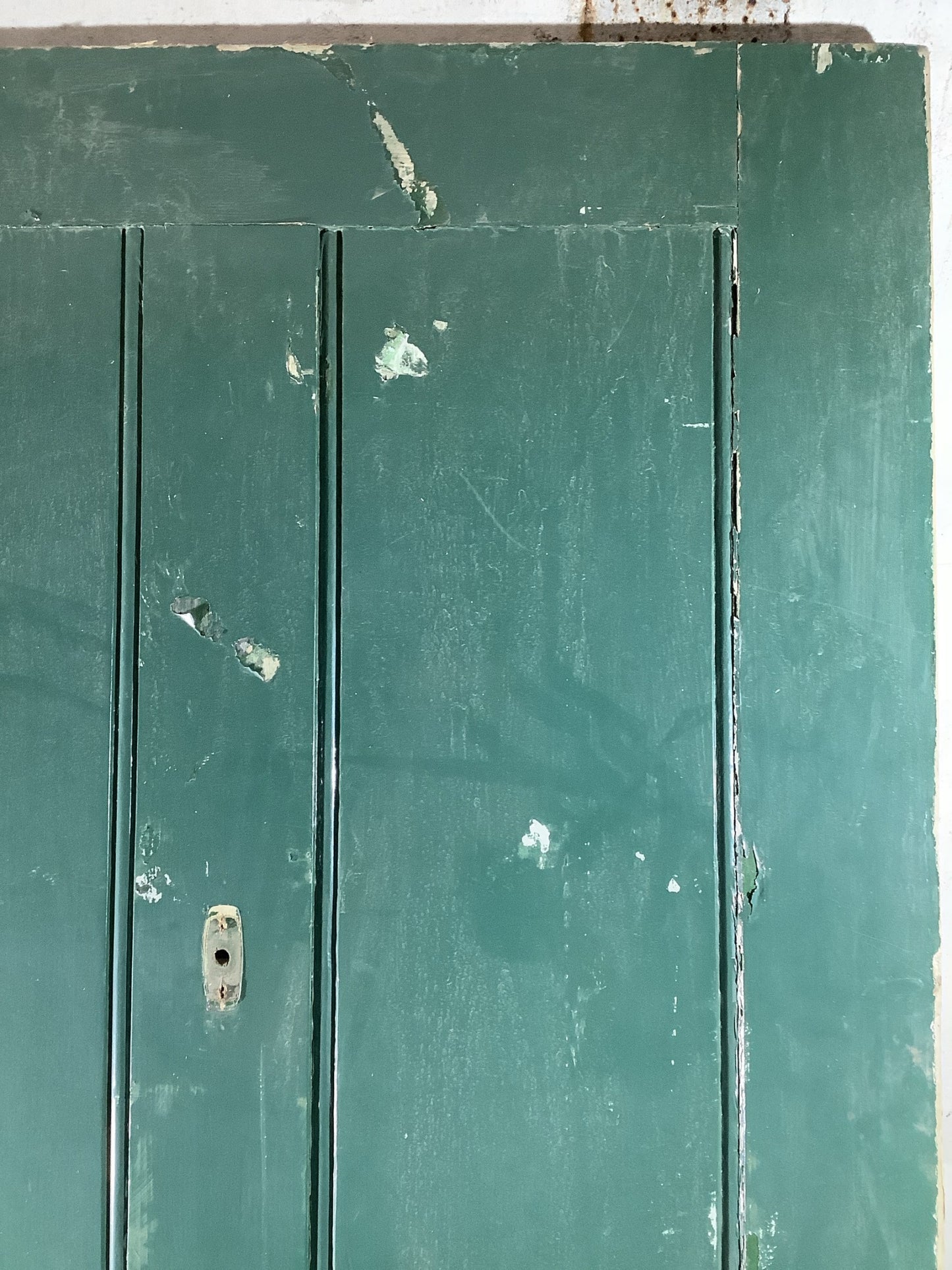 3rd Pic Victorian Internal Painted  Pine Reclaimed Door