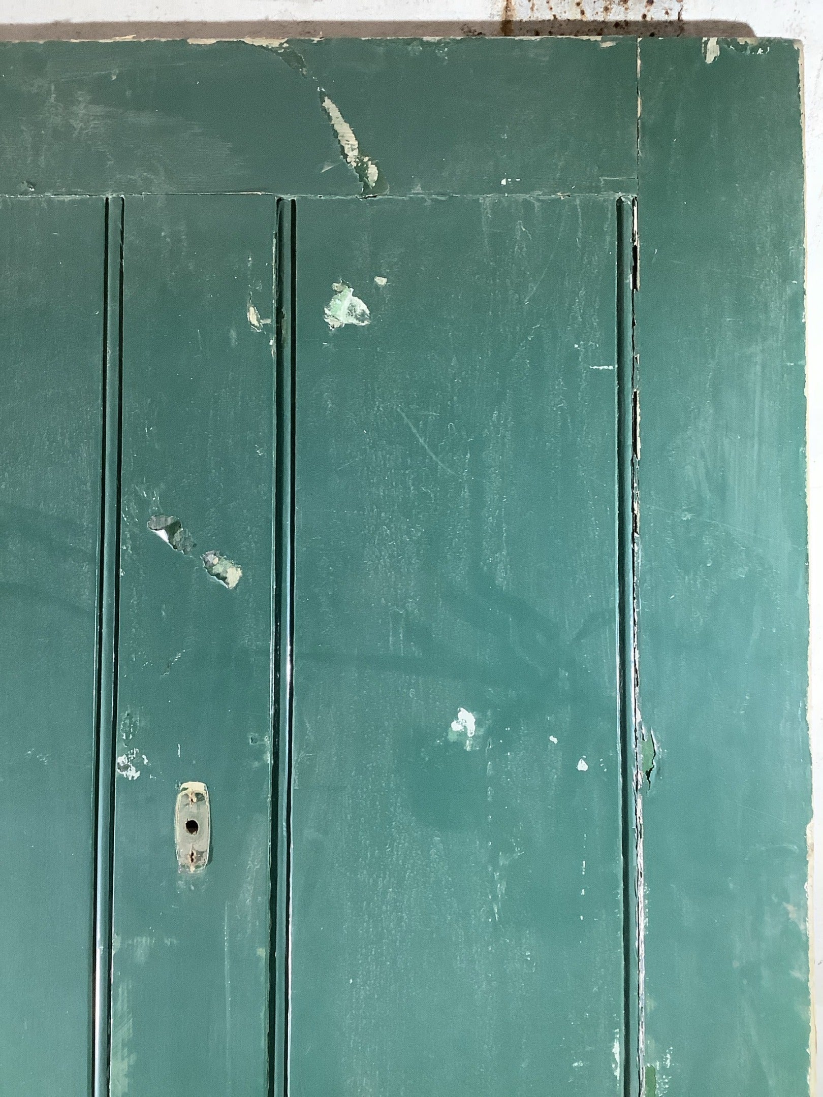3rd Pic Victorian Internal Painted  Pine Reclaimed Door