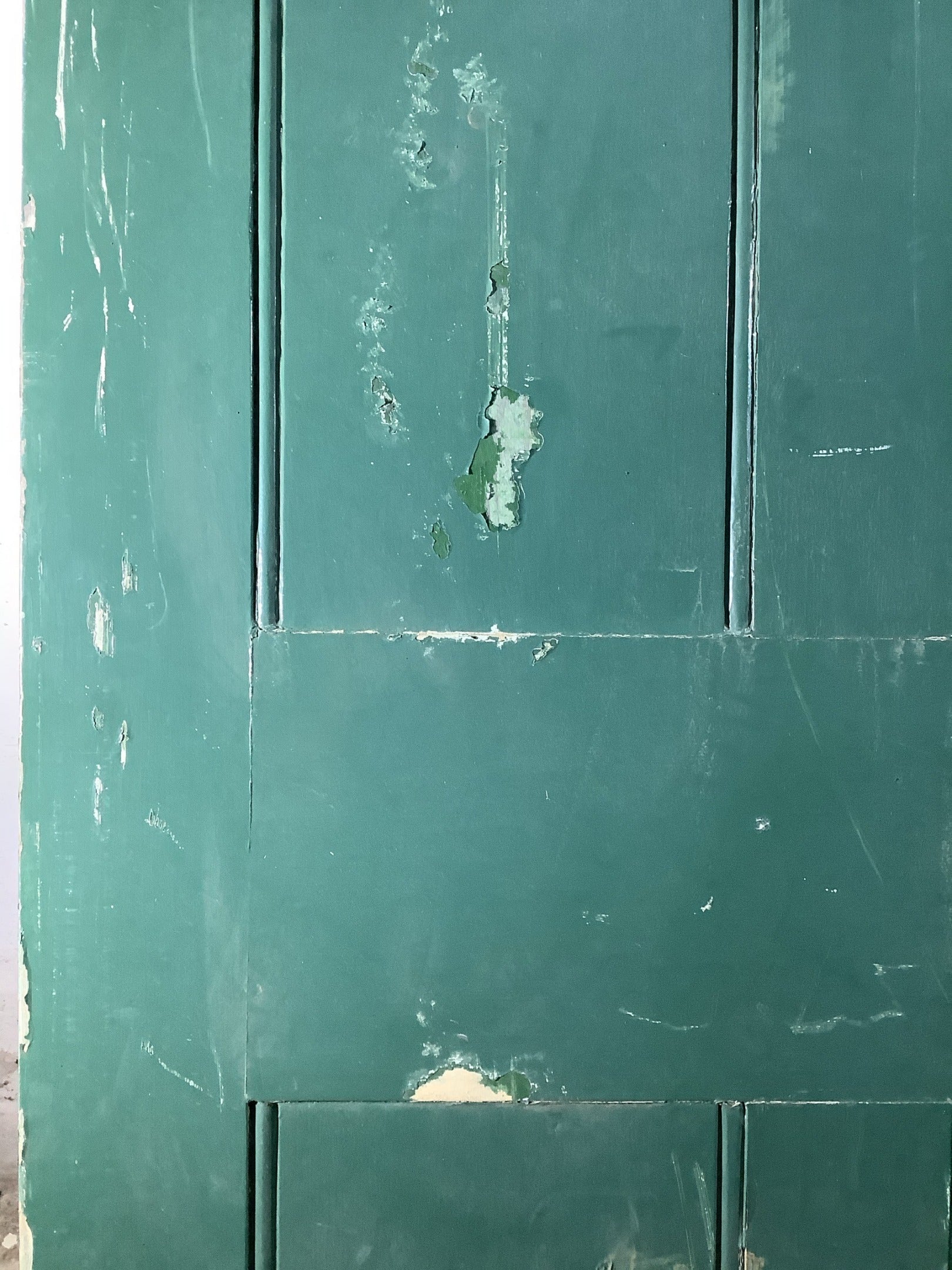 4th Pic Victorian Internal Painted  Pine Reclaimed Door