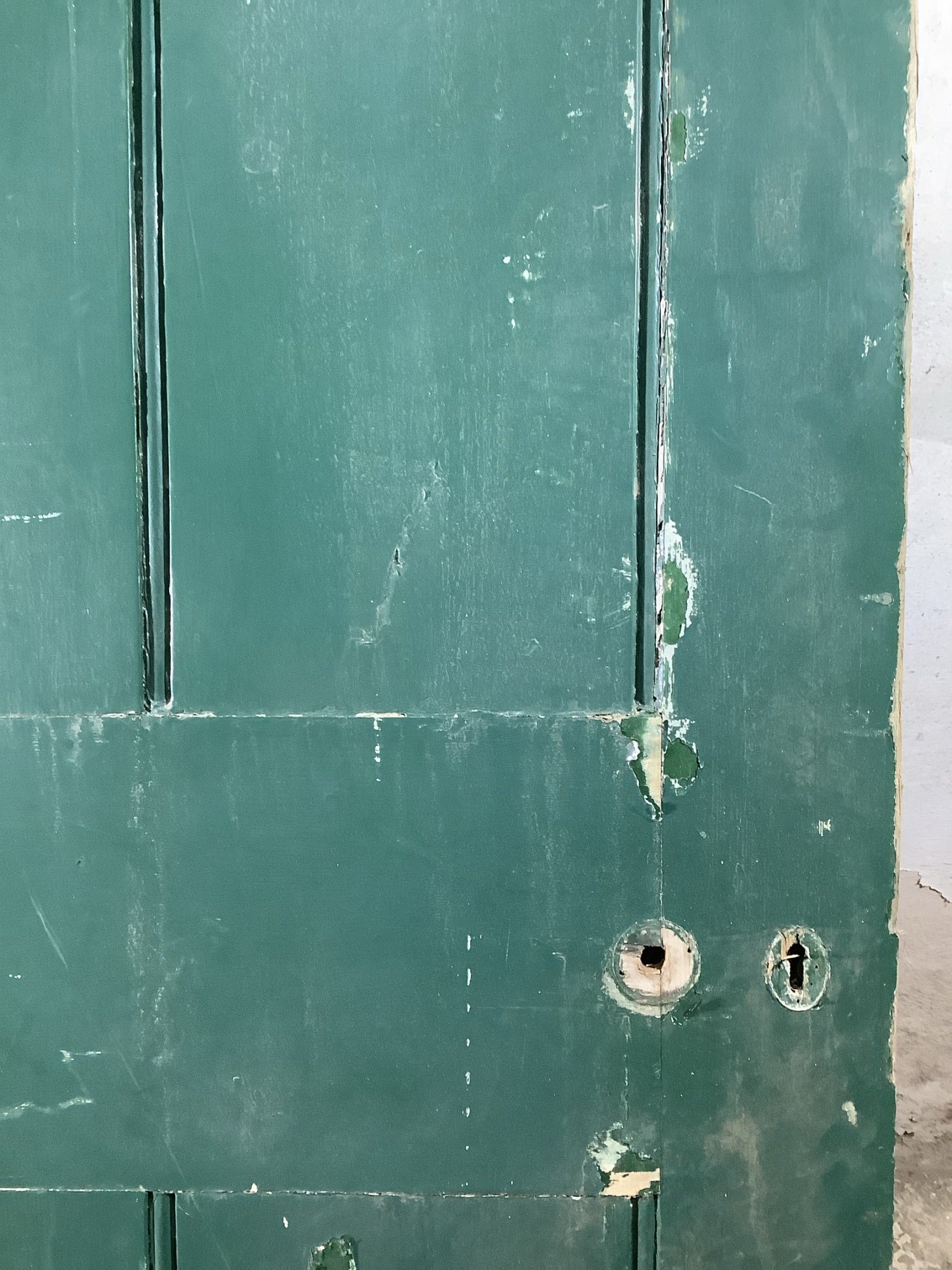 5th Pic Victorian Internal Painted  Pine Reclaimed Door