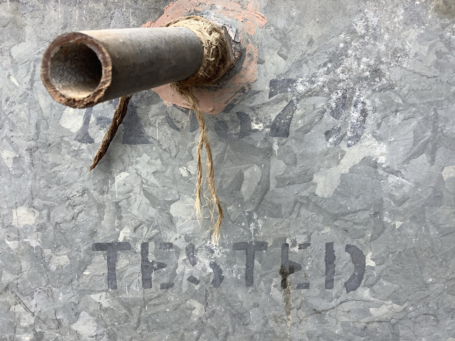 Stamped tested