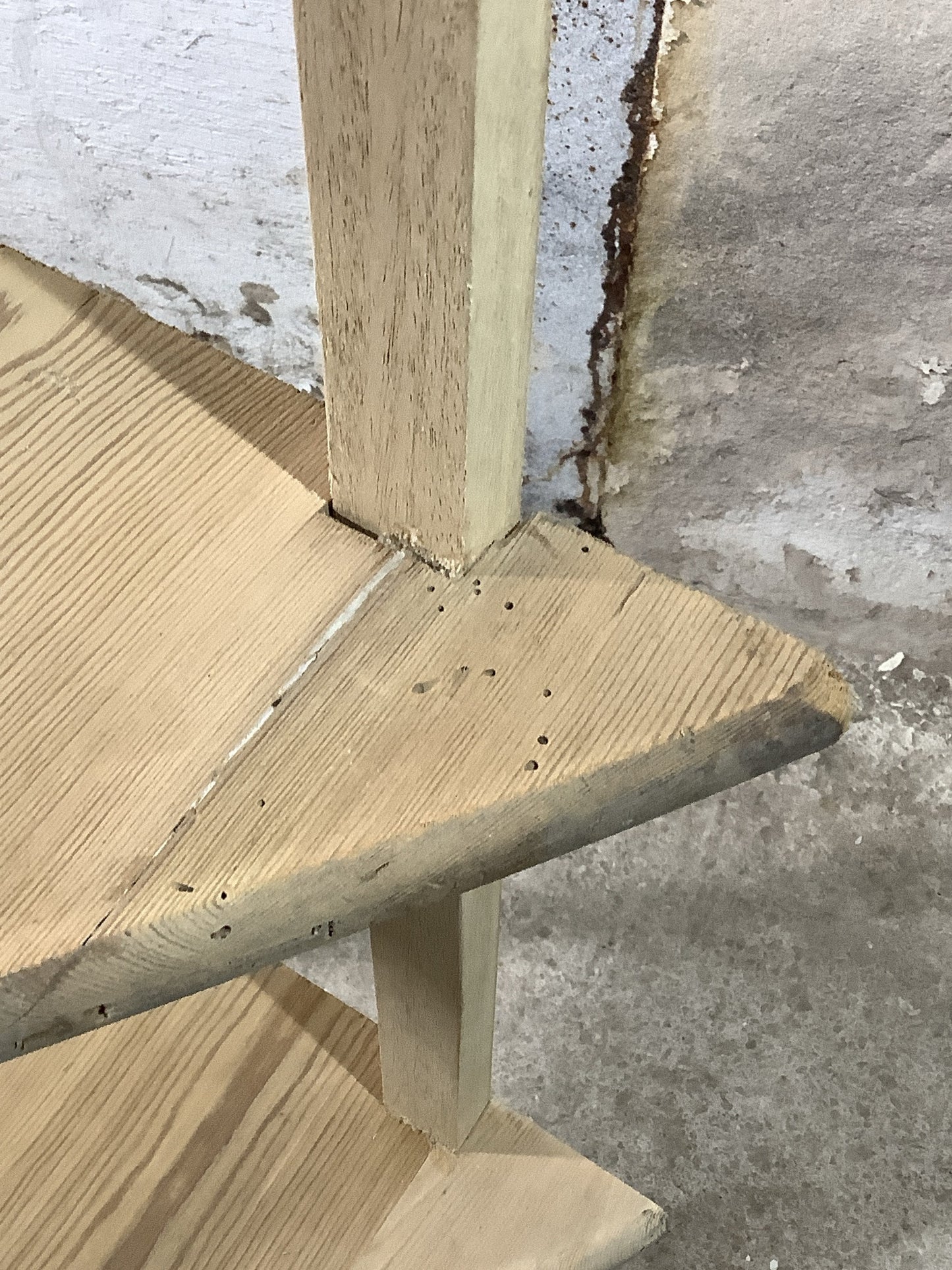 Wood worm holes