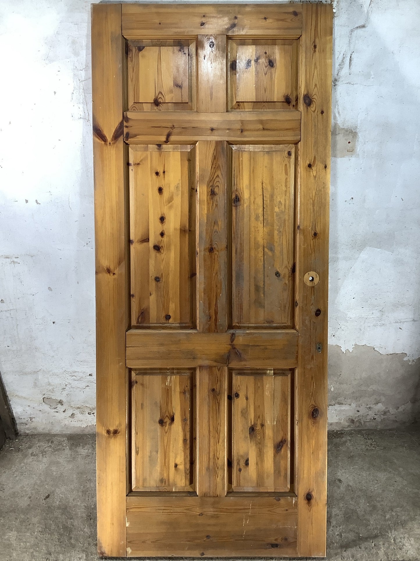 Main Picture  Internal Varnished  Pine Reclaimed Door