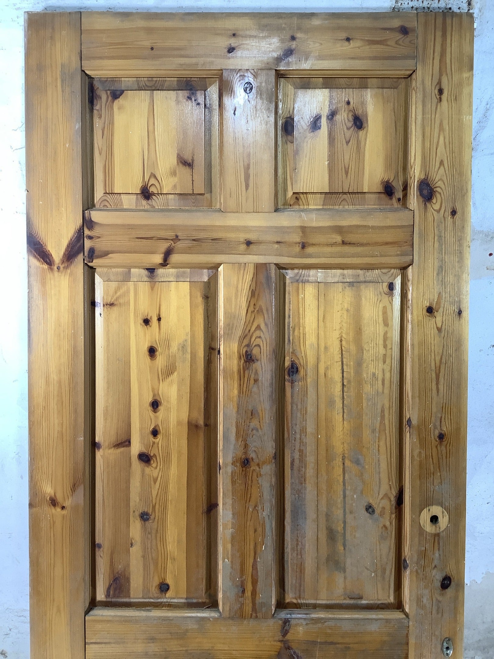 2nd Pic  Internal Varnished  Pine Reclaimed Door