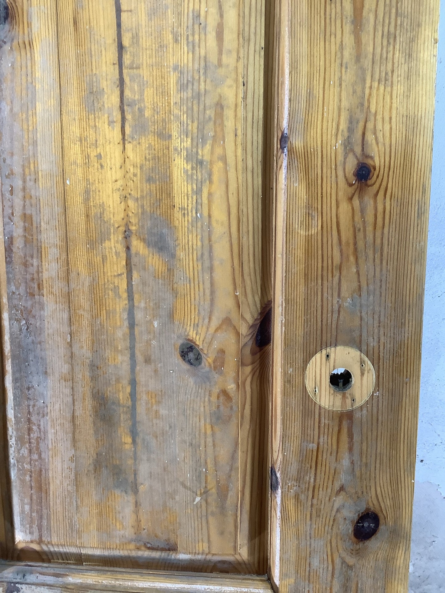 4th Pic  Internal Varnished  Pine Reclaimed Door