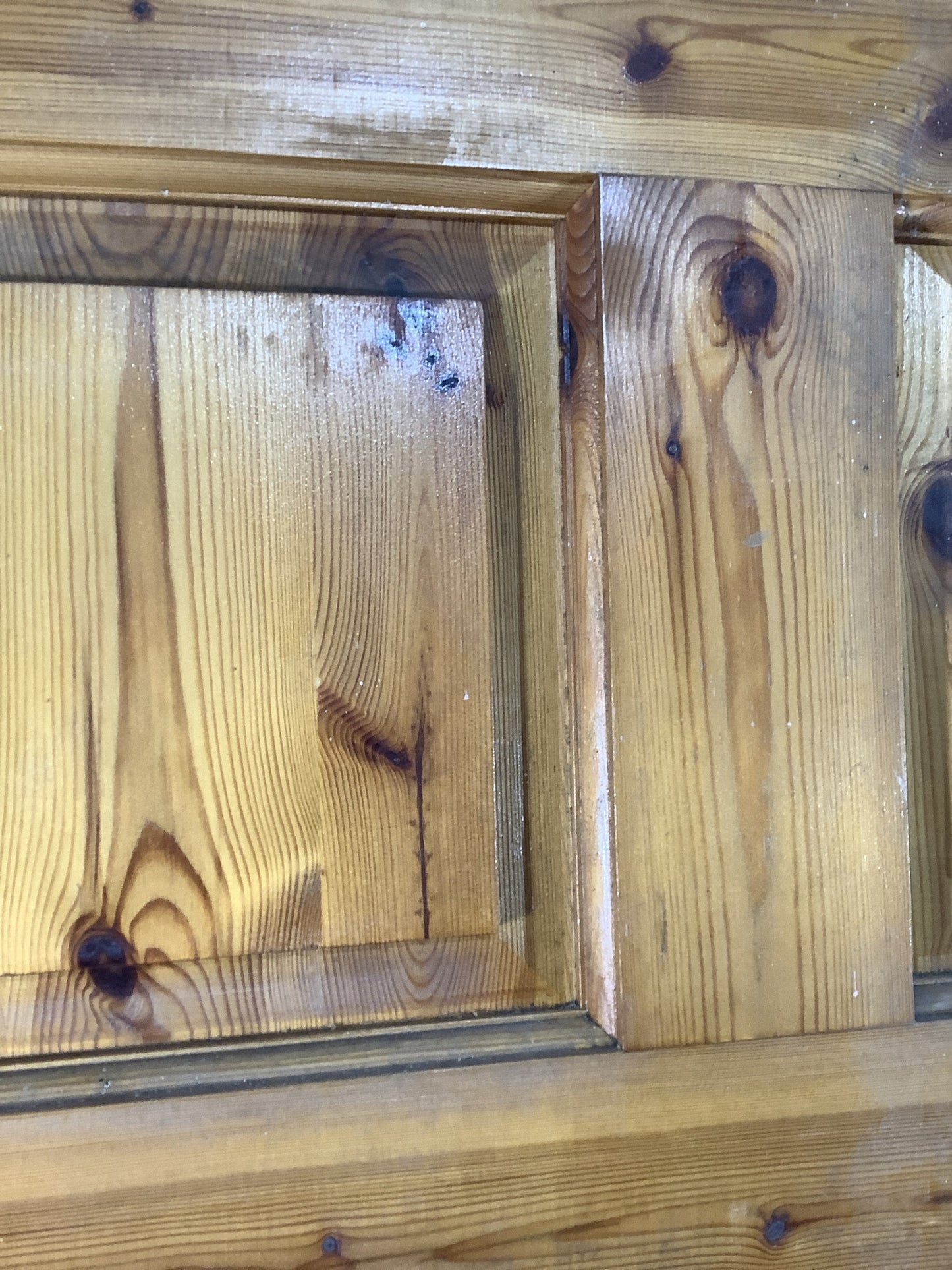 5th Pic  Internal Varnished  Pine Reclaimed Door