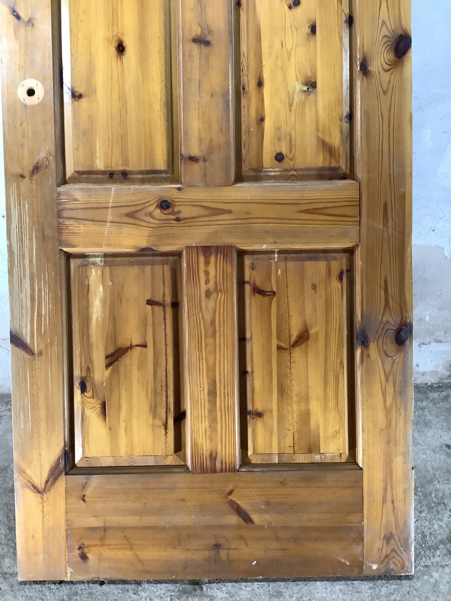 10th Pic  Internal Varnished  Pine Reclaimed Door