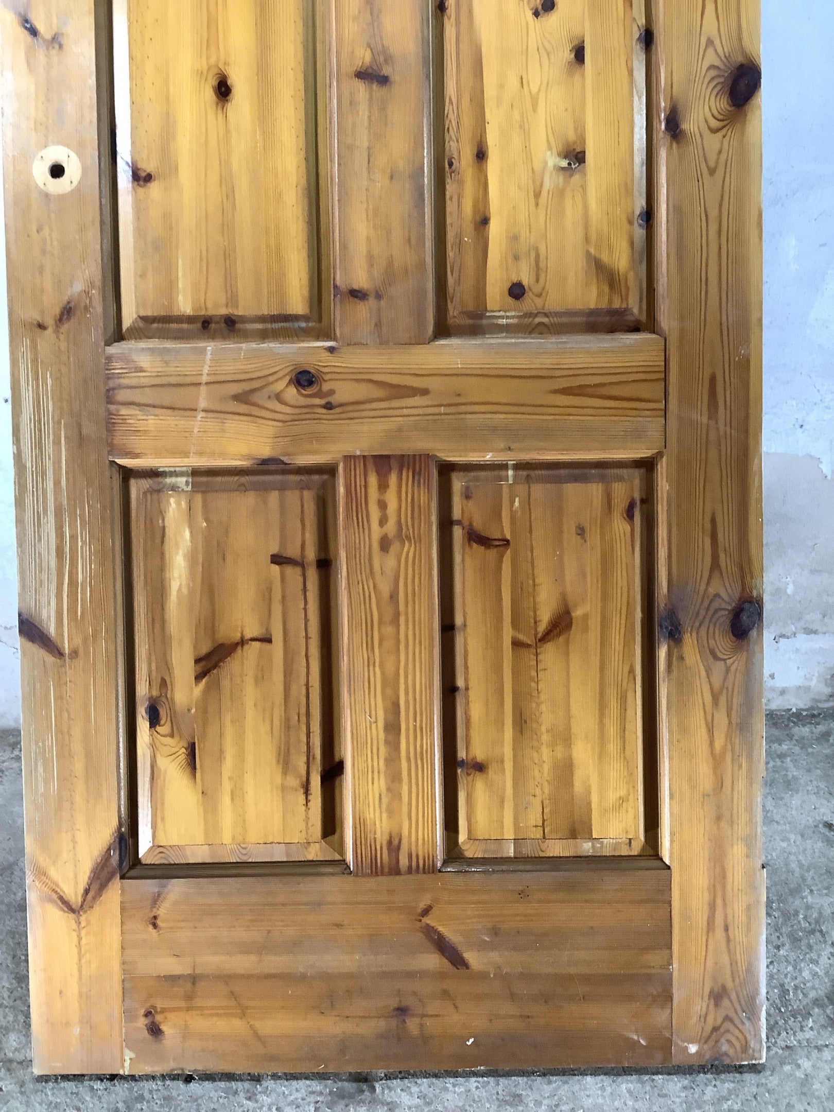 10th Pic  Internal Varnished  Pine Reclaimed Door
