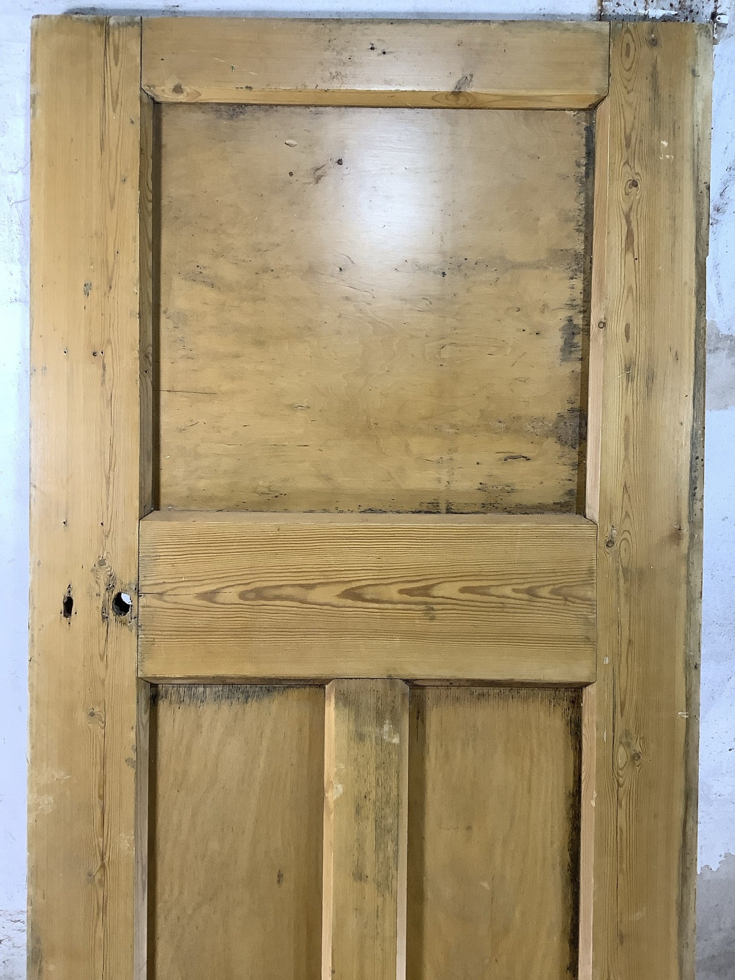 2nd Pic 1930s Internal Varnished  Pine Reclaimed Door