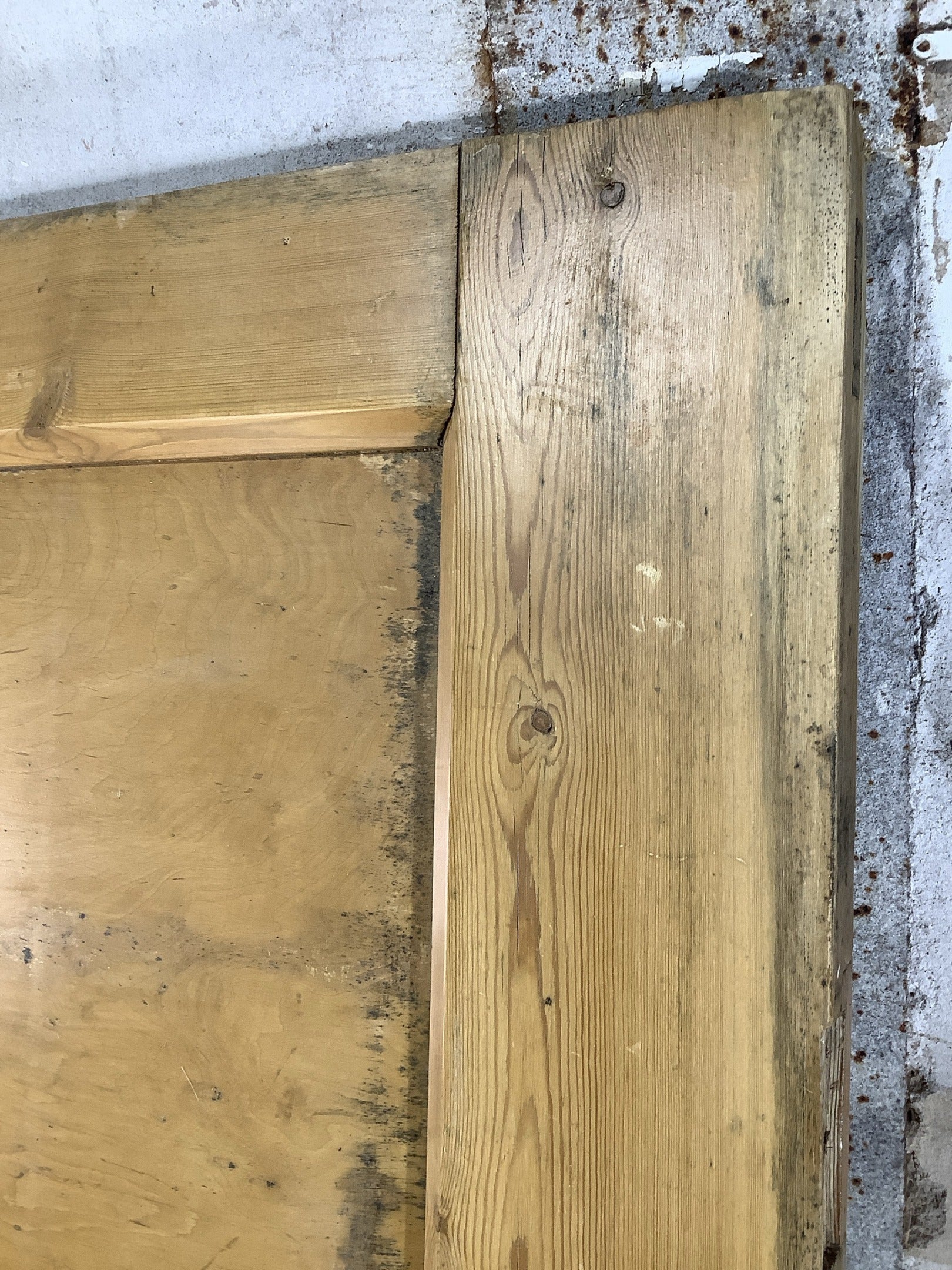 5th Pic 1930s Internal Varnished  Pine Reclaimed Door