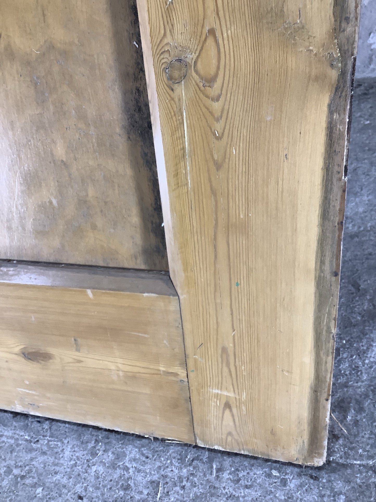 6th Pic 1930s Internal Varnished  Pine Reclaimed Door