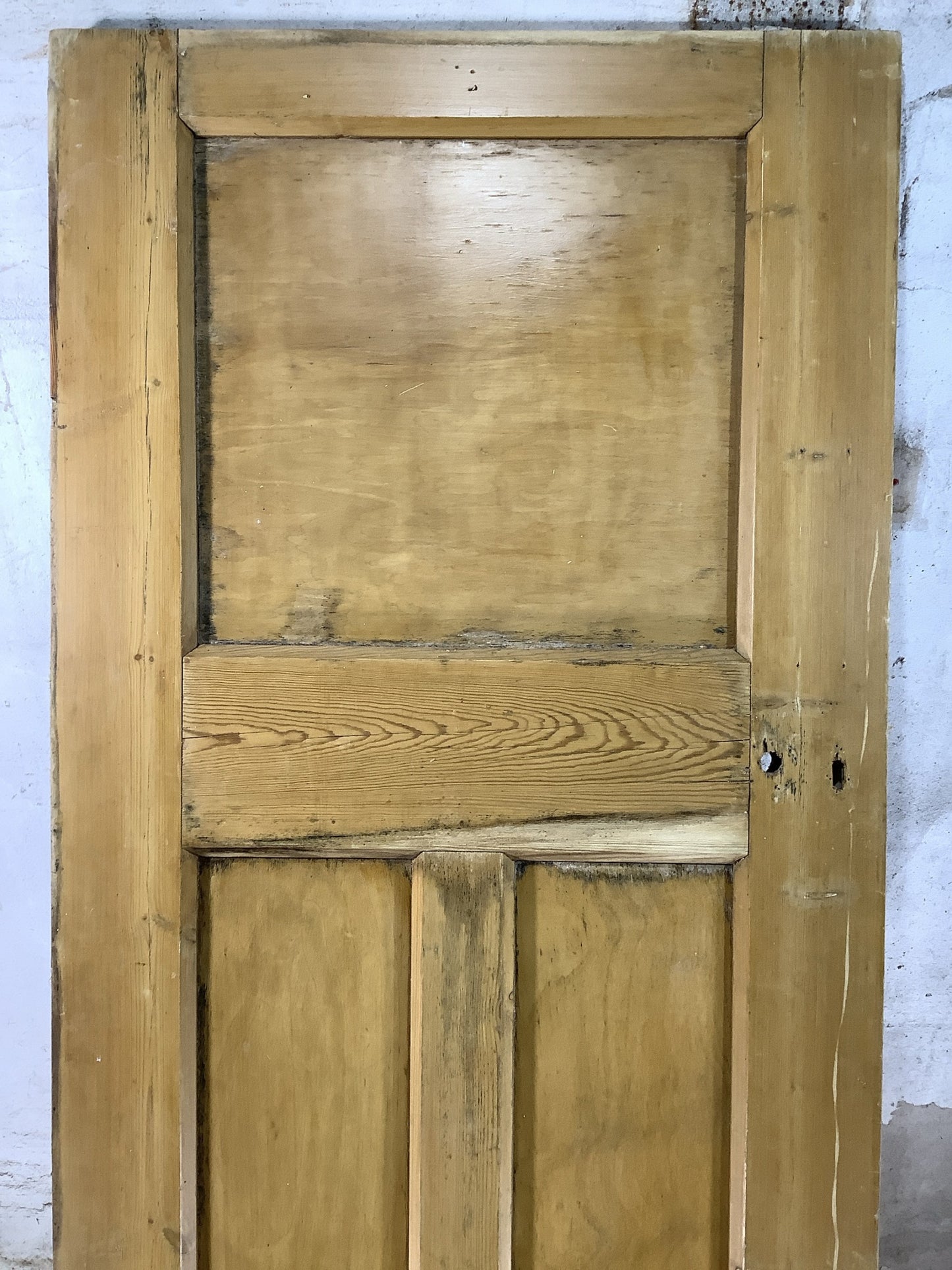 8th Pic 1930s Internal Varnished  Pine Reclaimed Door