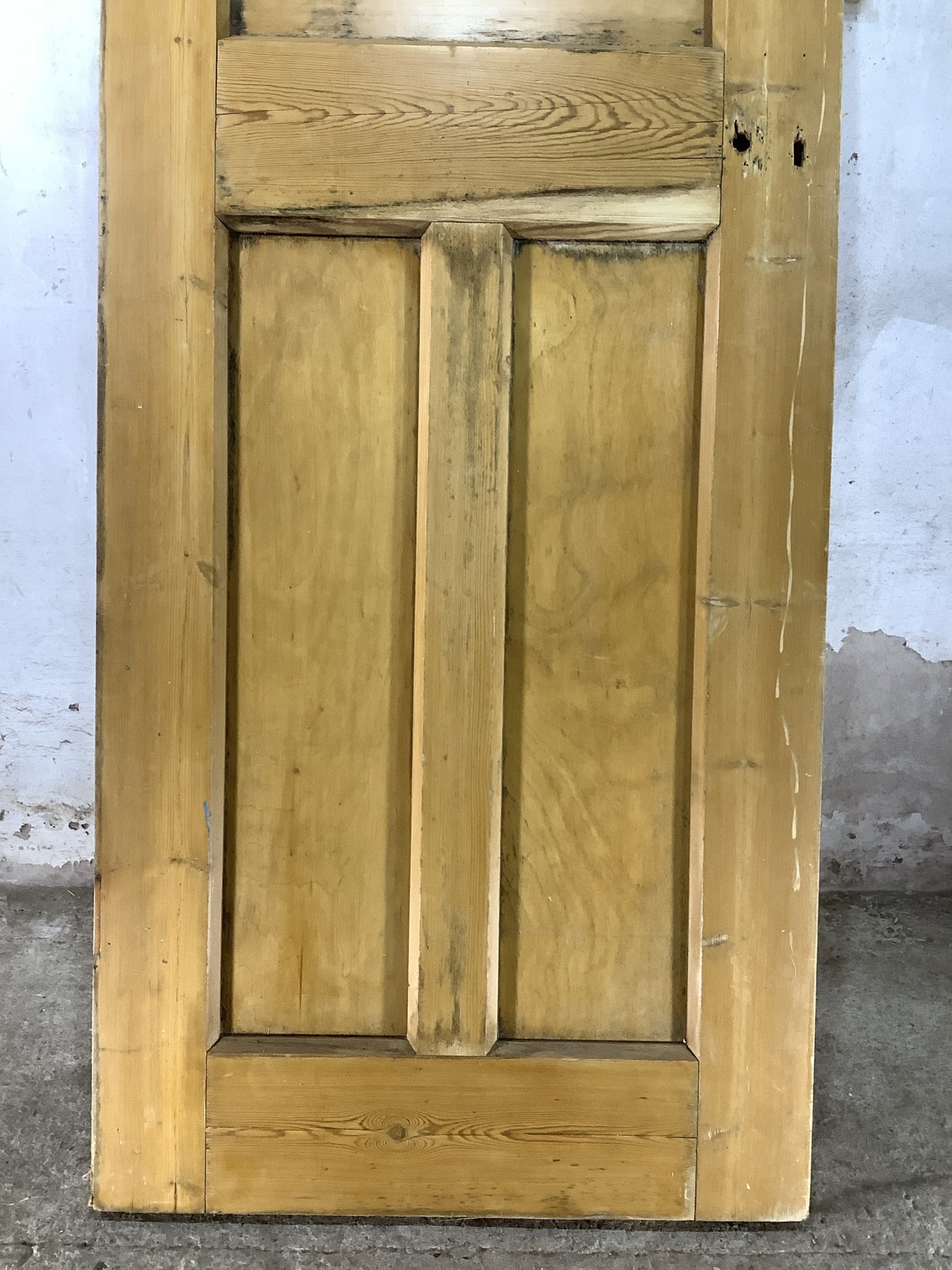 9th Pic 1930s Internal Varnished  Pine Reclaimed Door