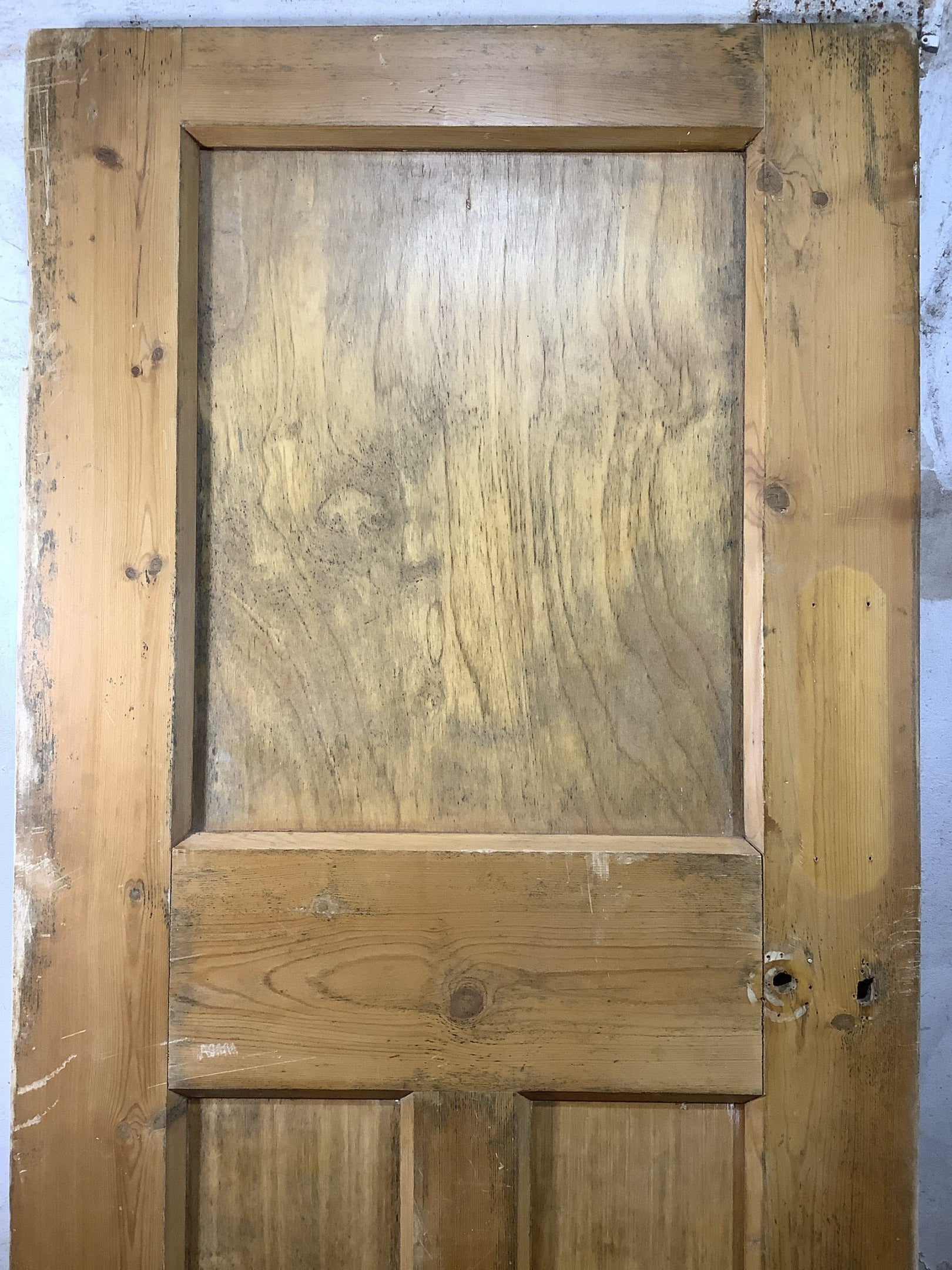2nd Pic 1930s Internal Stripped  Pine Reclaimed Door
