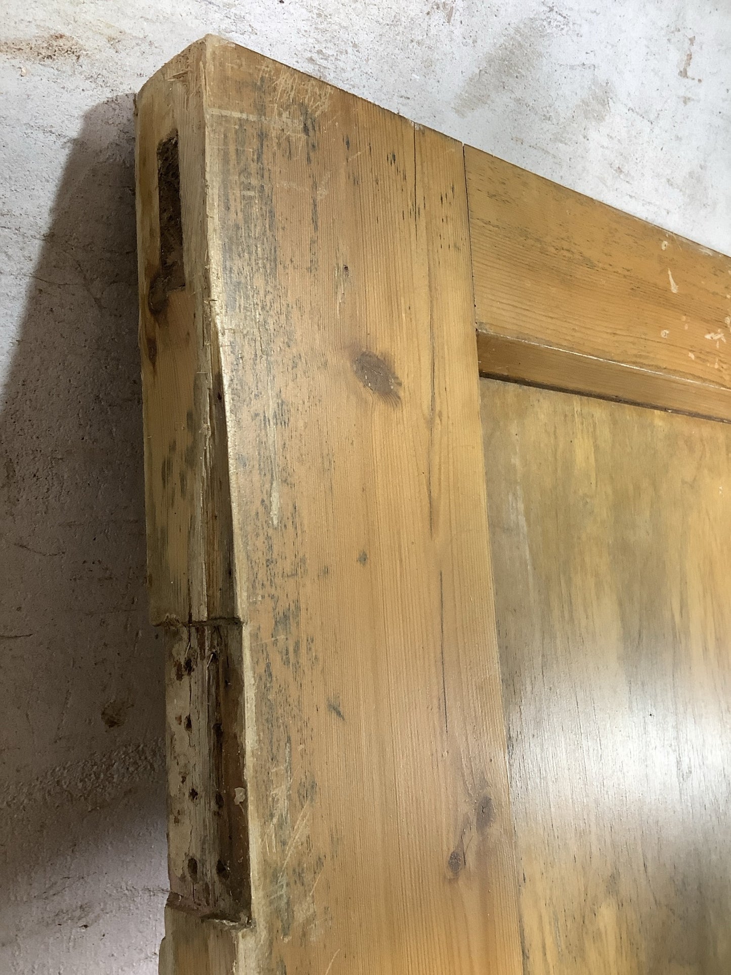 5th Pic 1930s Internal Stripped  Pine Reclaimed Door