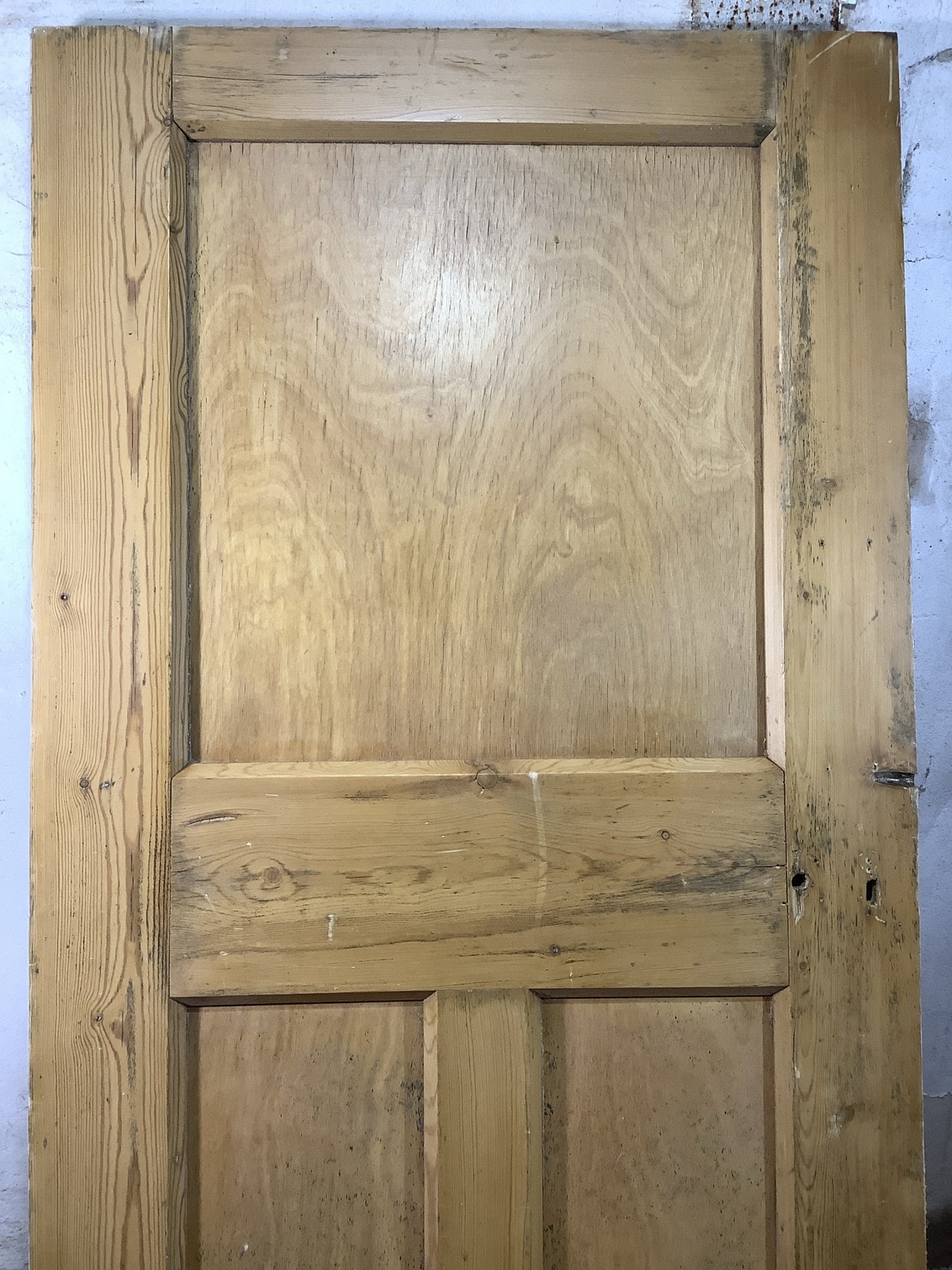 2nd Pic 1930s Internal Stripped  Pitch Pine Reclaimed Door