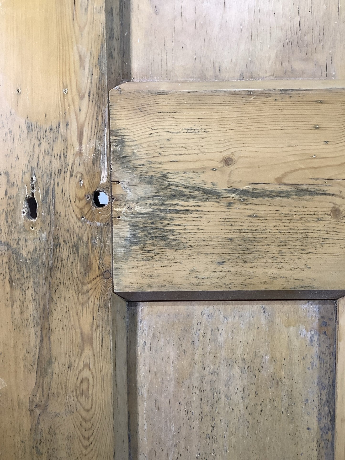 10th Pic 1930s Internal Stripped  Pitch Pine Reclaimed Door