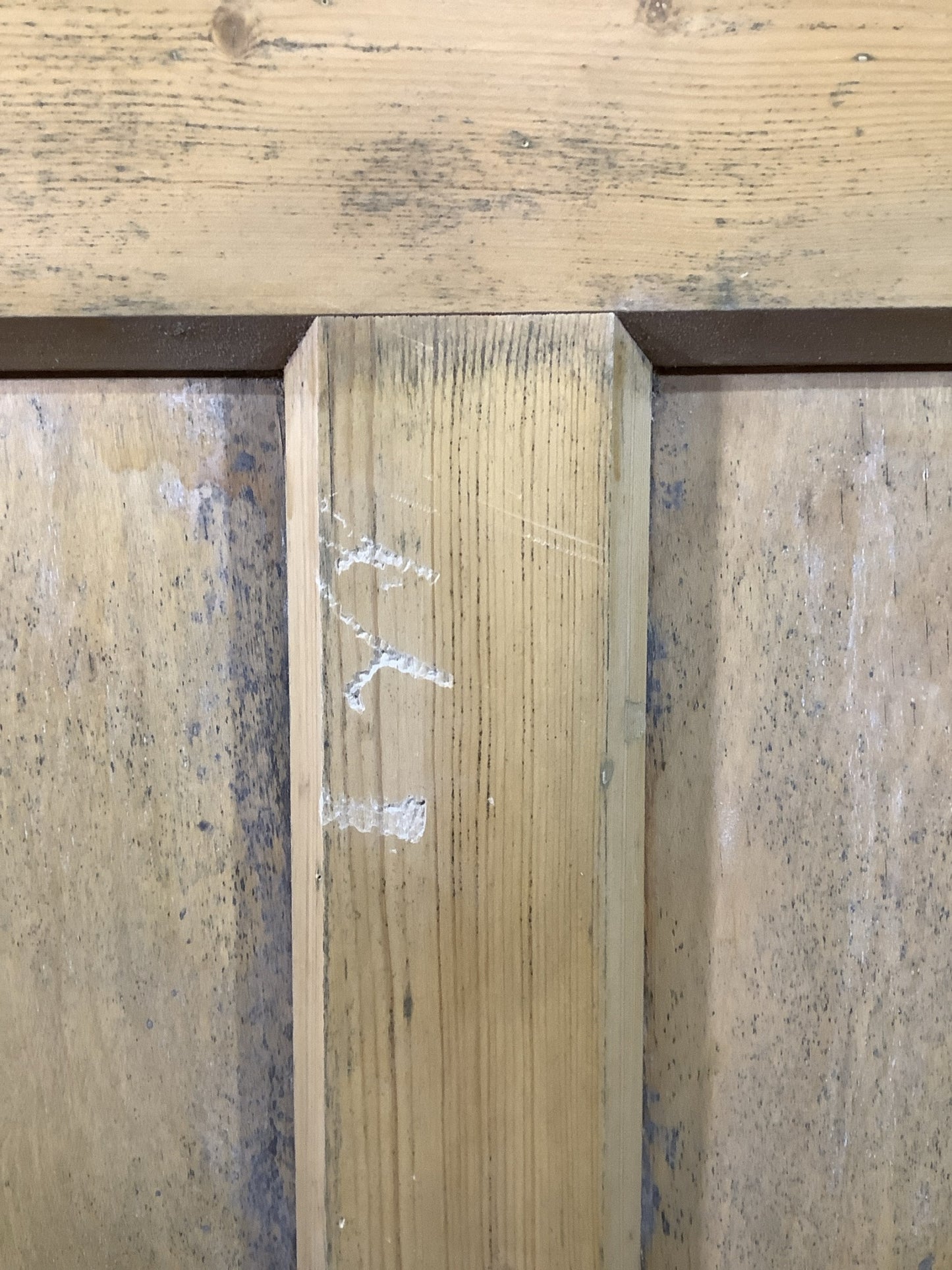 11th Pic 1930s Internal Stripped  Pitch Pine Reclaimed Door