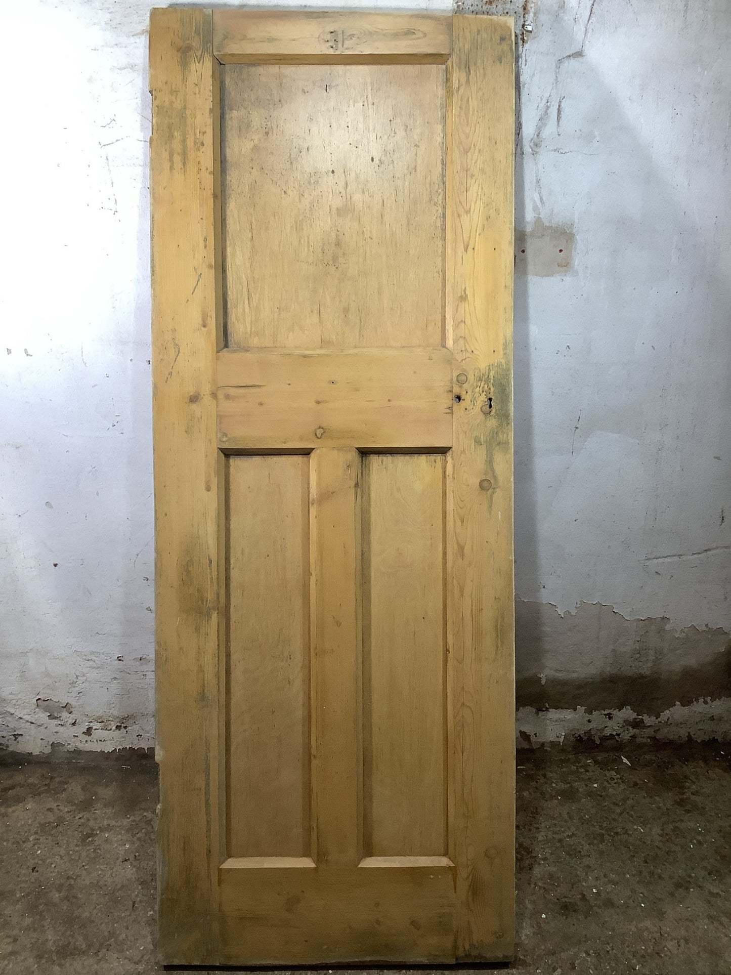 Main Picture 1930s Internal Stripped  Pitch Pine Reclaimed Door