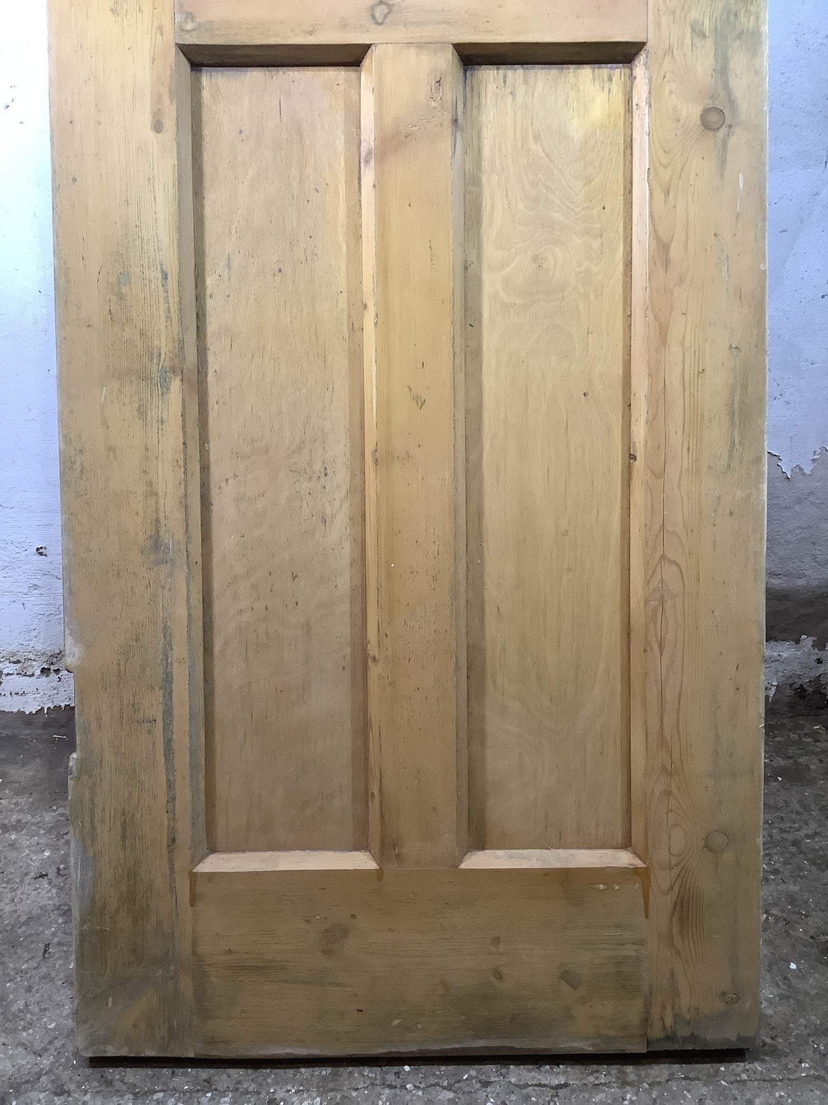 3rd Pic 1930s Internal Stripped  Pitch Pine Reclaimed Door