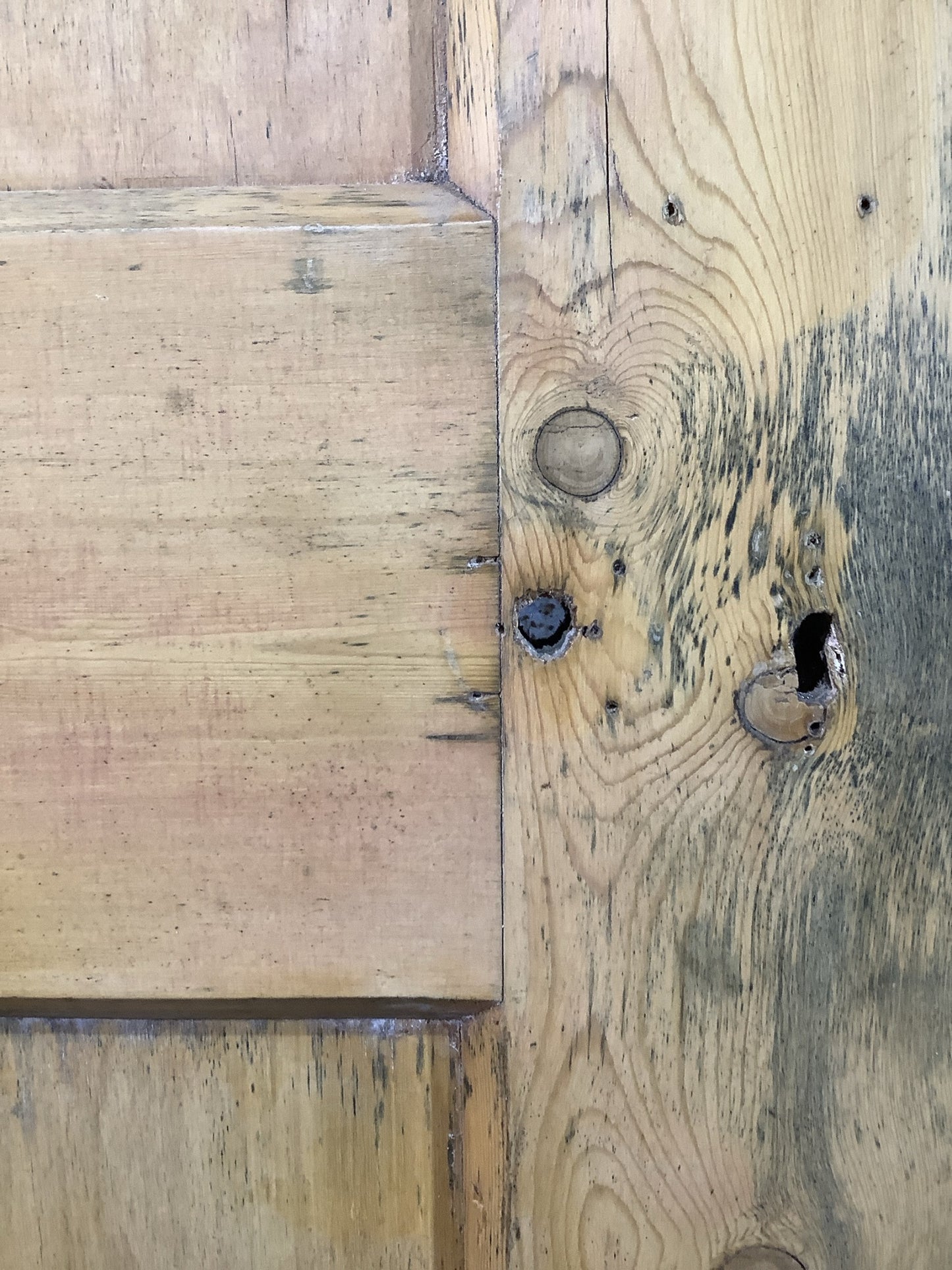 4th Pic 1930s Internal Stripped  Pitch Pine Reclaimed Door