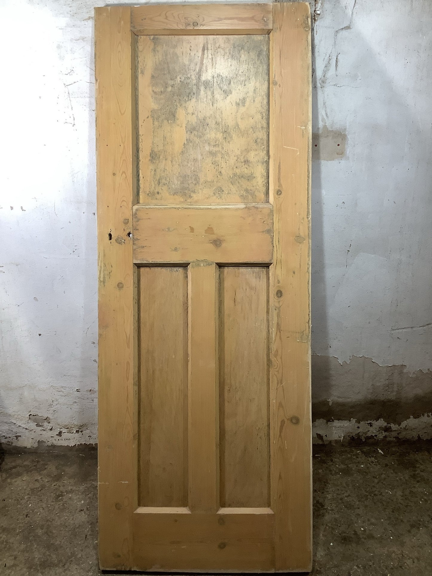 7th Pic 1930s Internal Stripped  Pitch Pine Reclaimed Door