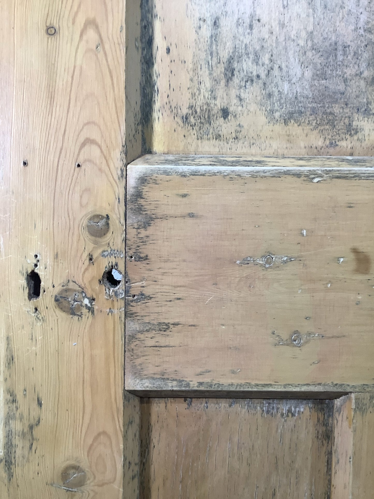 10th Pic 1930s Internal Stripped  Pitch Pine Reclaimed Door