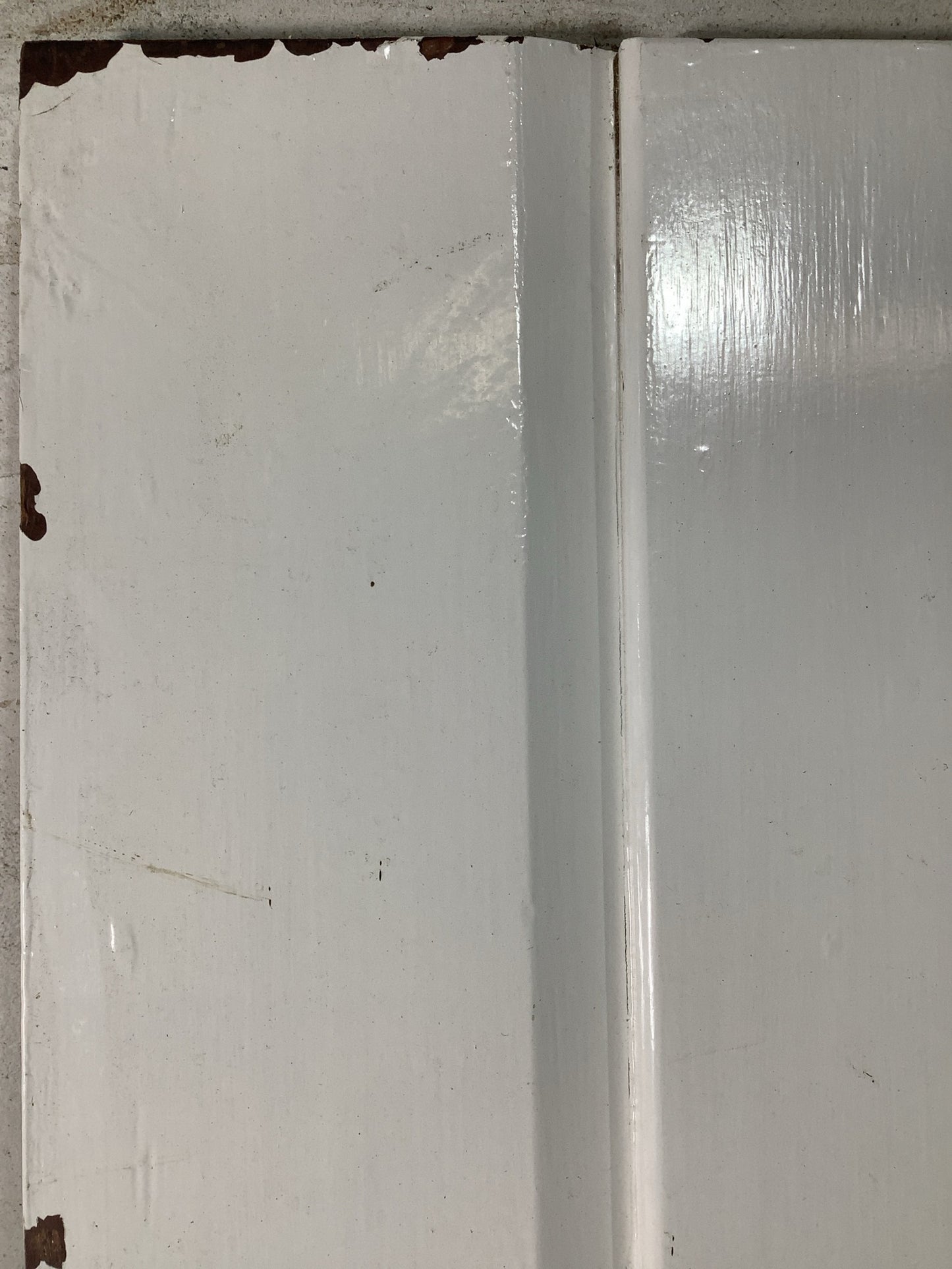 5th Pic Old Internal Painted  Pine Reclaimed Door