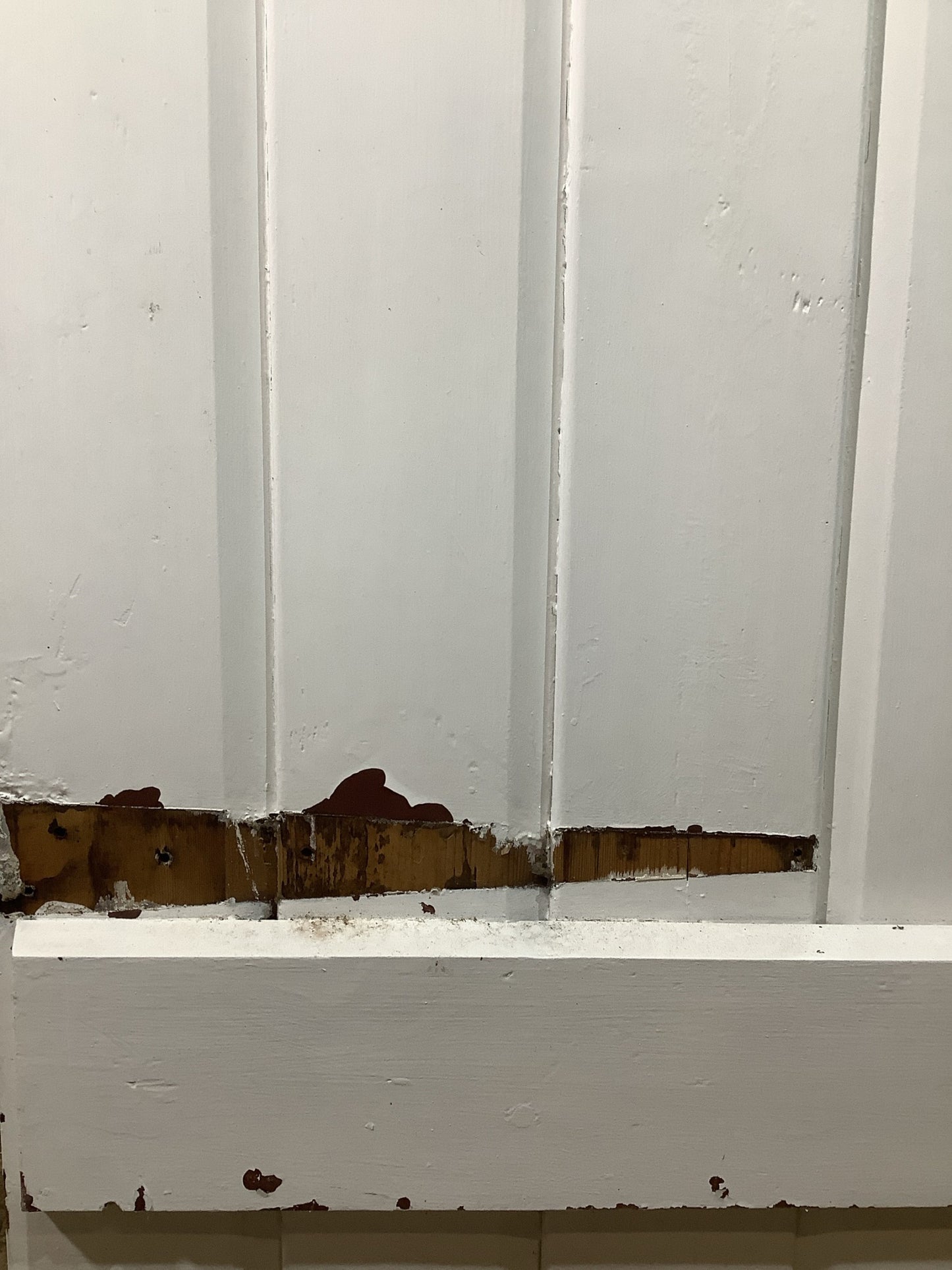 10th Pic Old Internal Painted  Pine Reclaimed Door