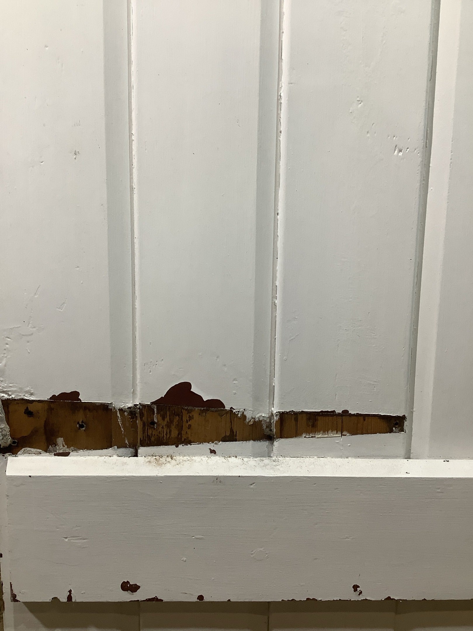 10th Pic Old Internal Painted  Pine Reclaimed Door