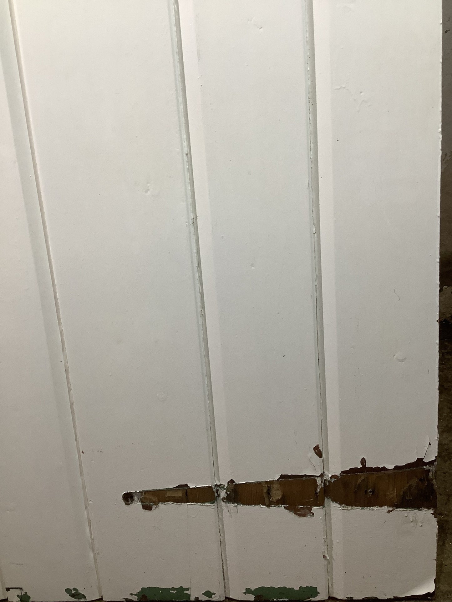 5th Pic Old Internal Painted  Pine Reclaimed Door