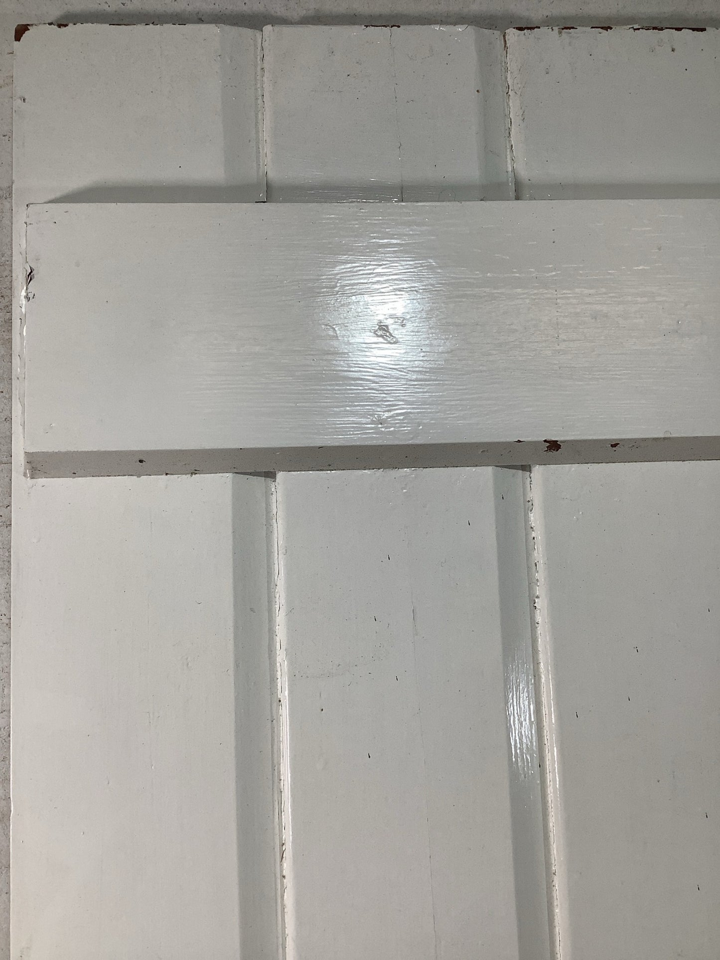 11th Pic Old Internal Painted  Pine Reclaimed Door